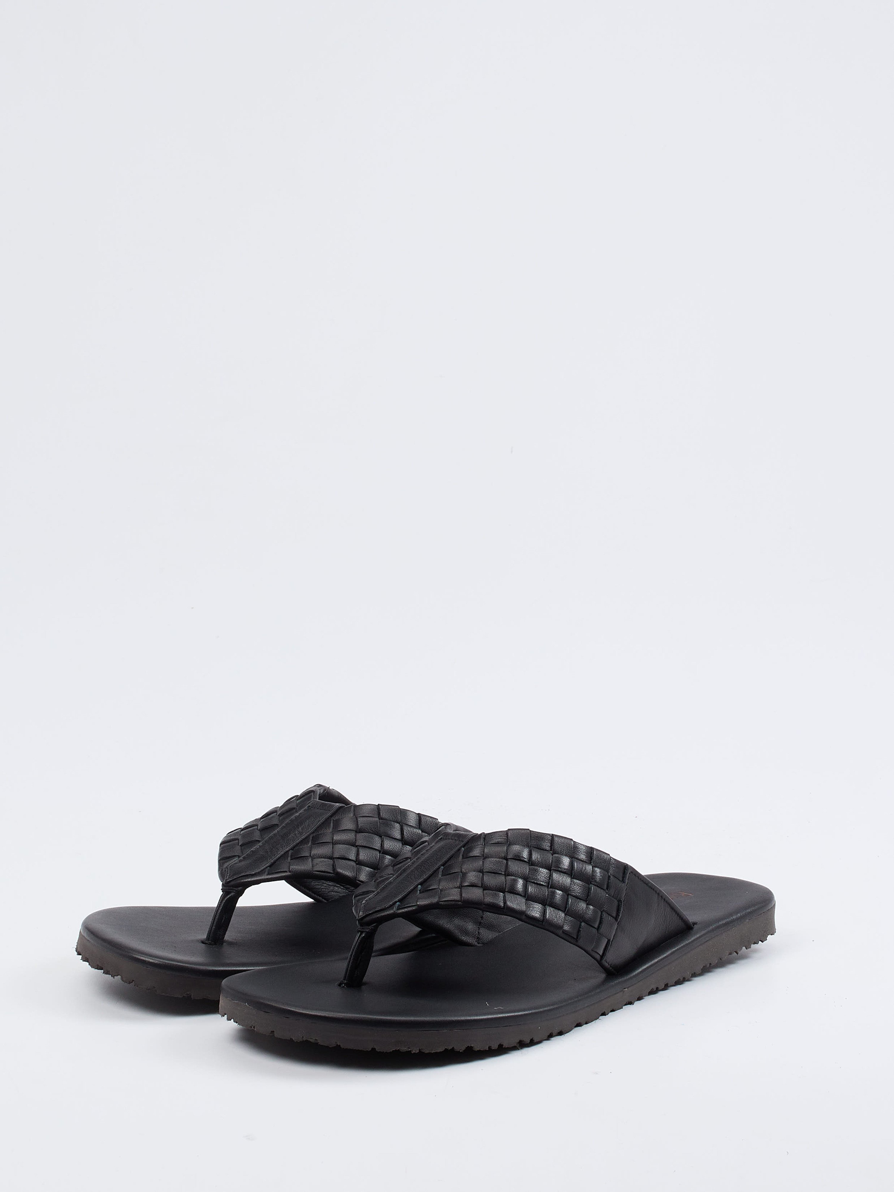 Zehentrenner-Pantolette schwarz 4101009004402