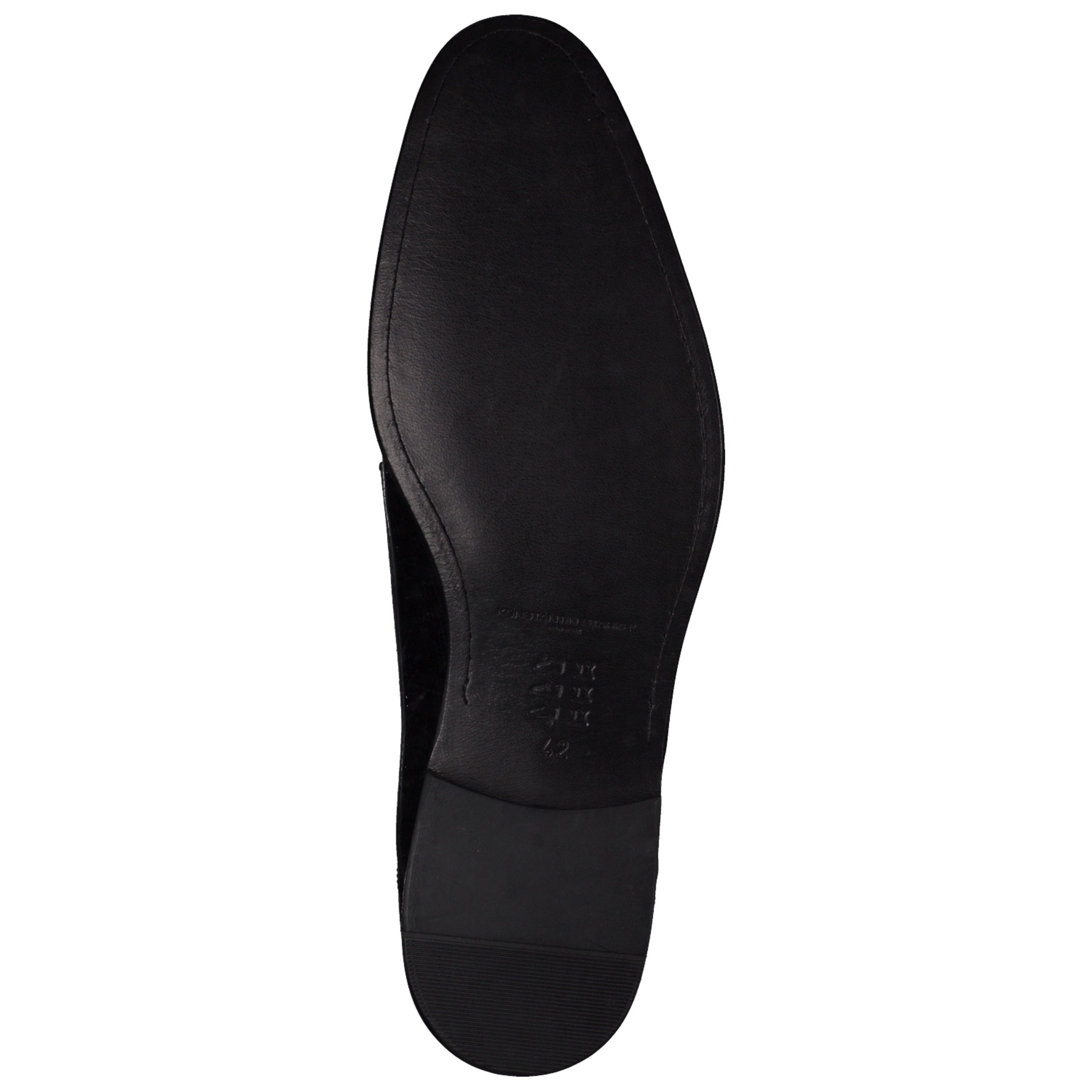 Schnürschuh schwarz 460100900505