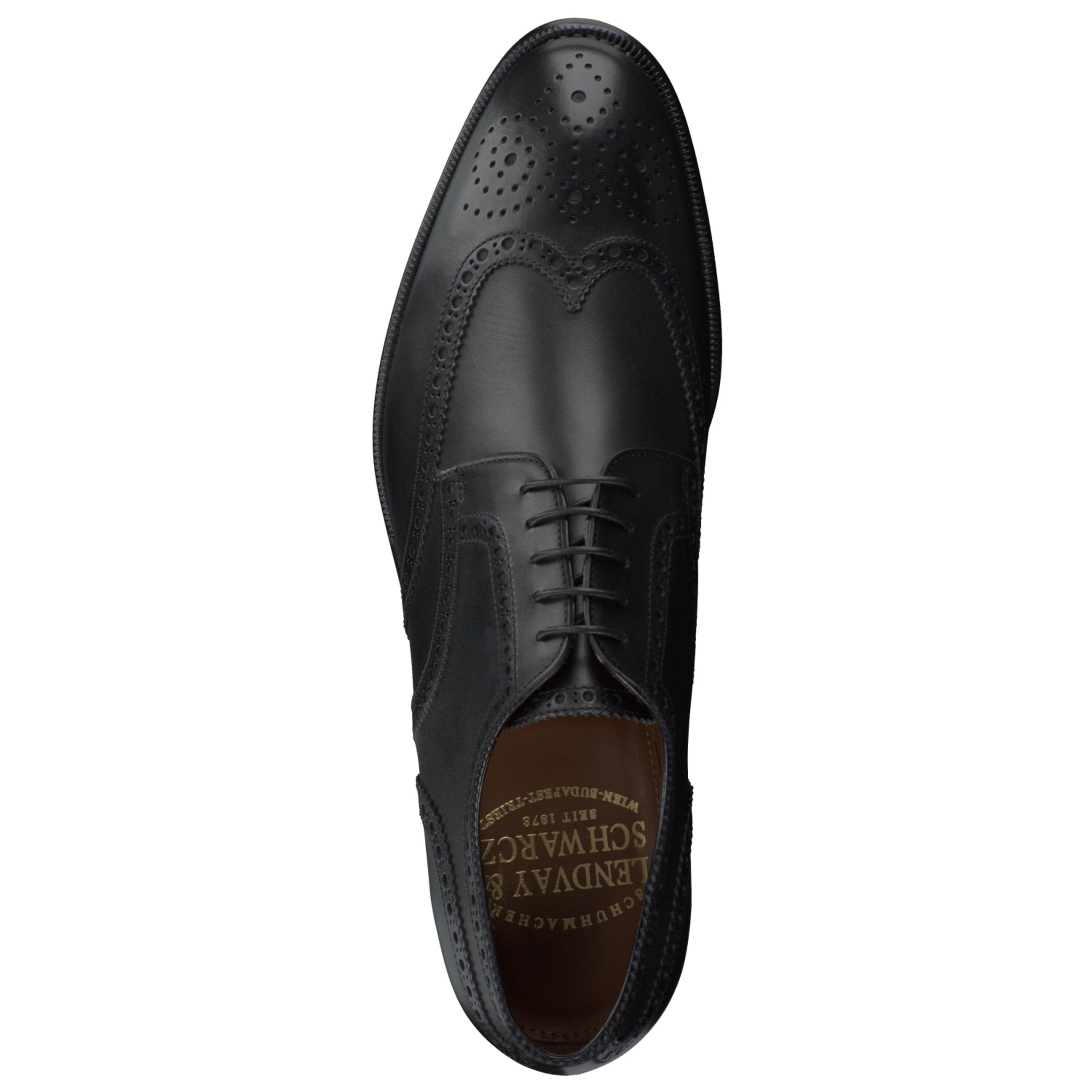 Schnürschuh schwarz 460300901107