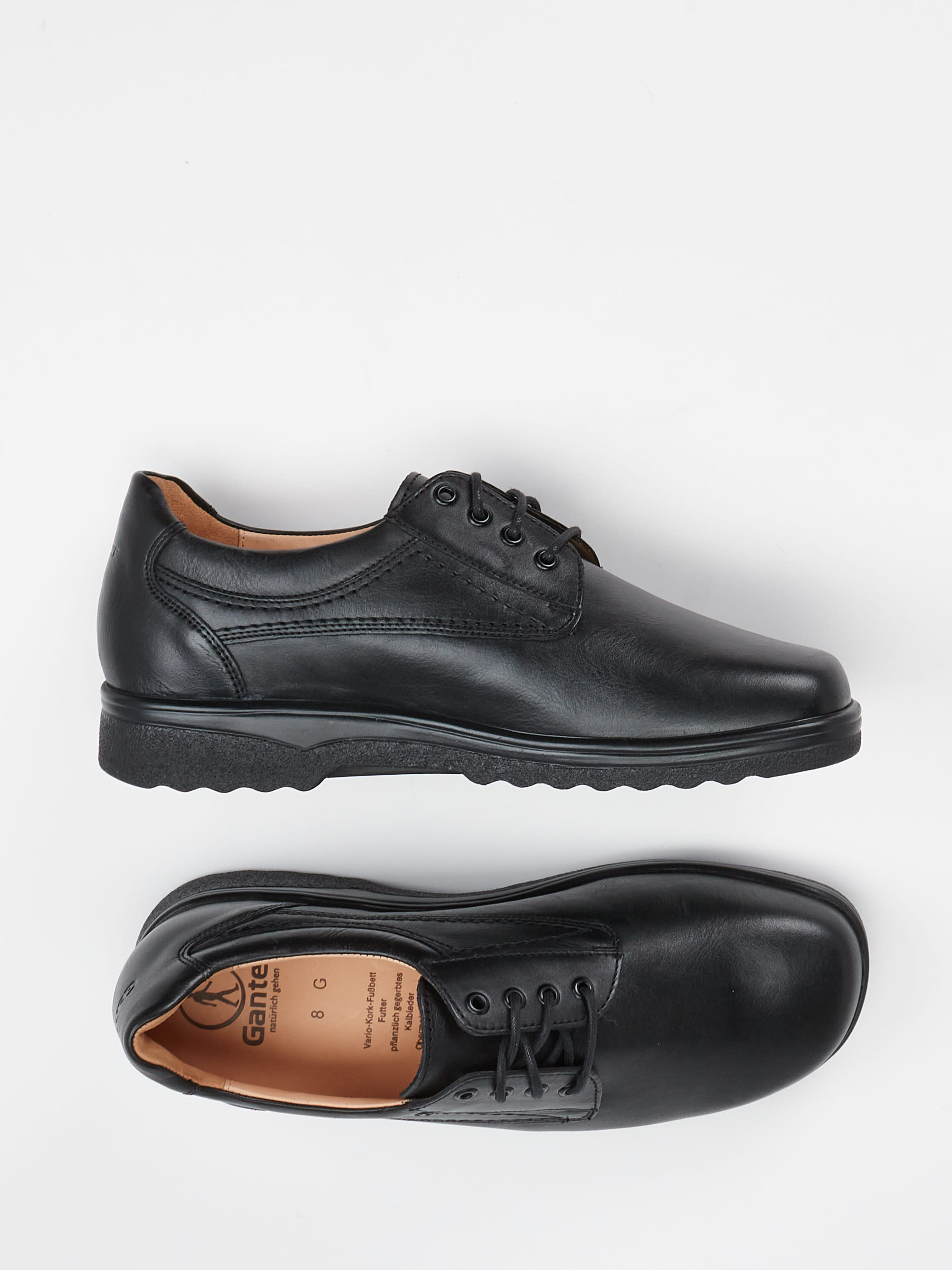 Schnürschuh schwarz 4610009018604