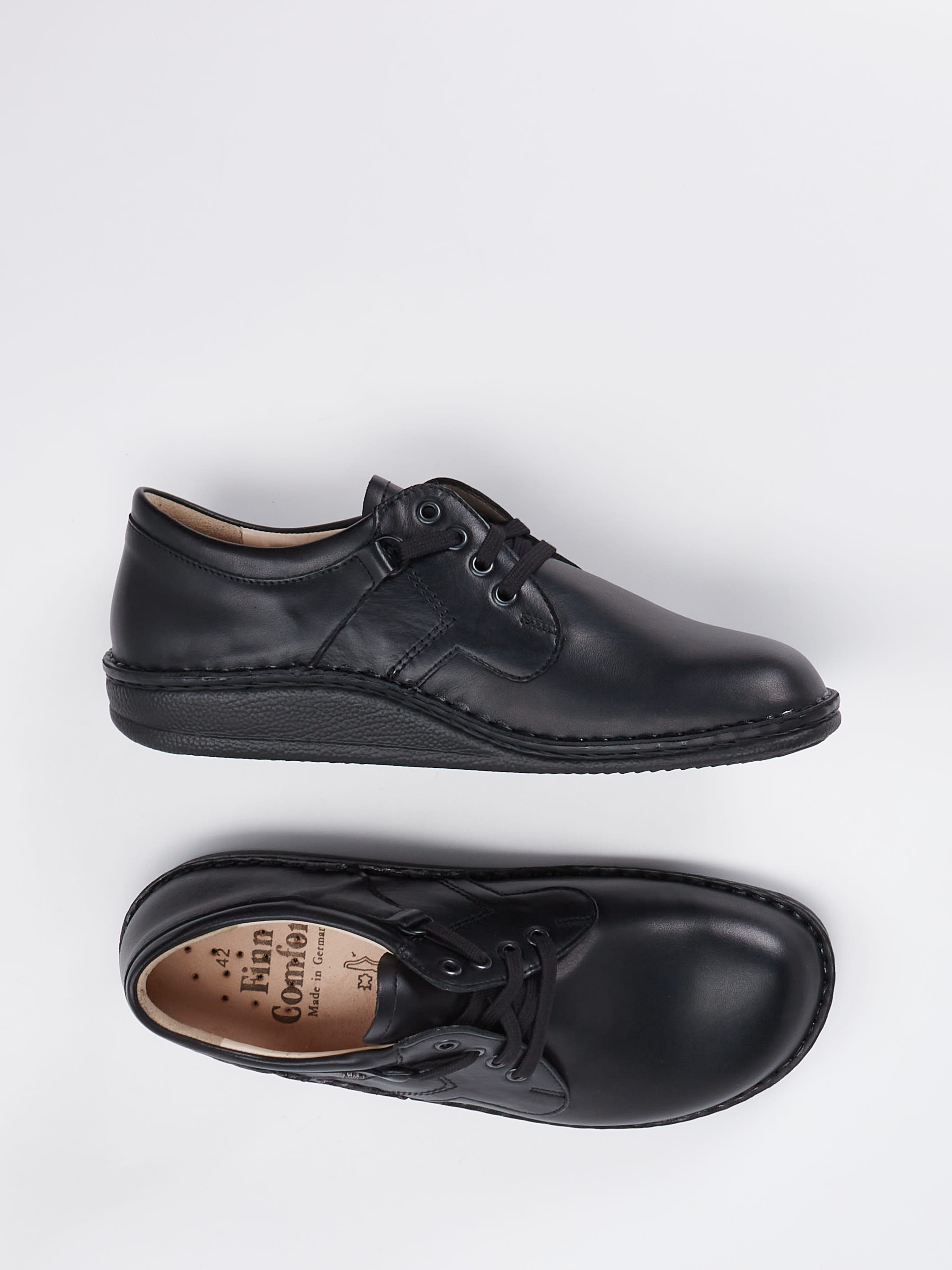 Schnürschuh schwarz 4610009045504