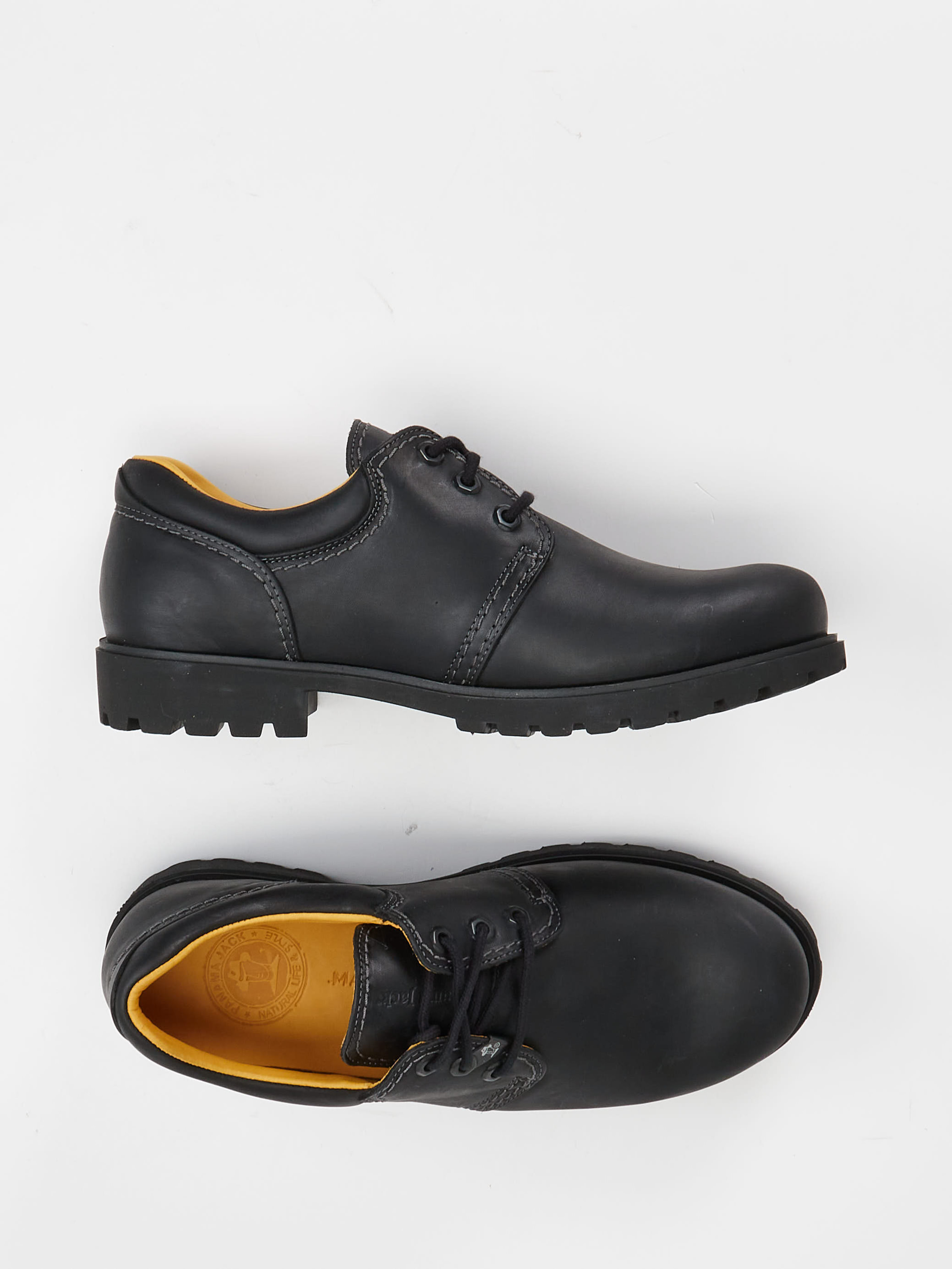 Schnürschuh Panama 02 schwarz 4610009049704