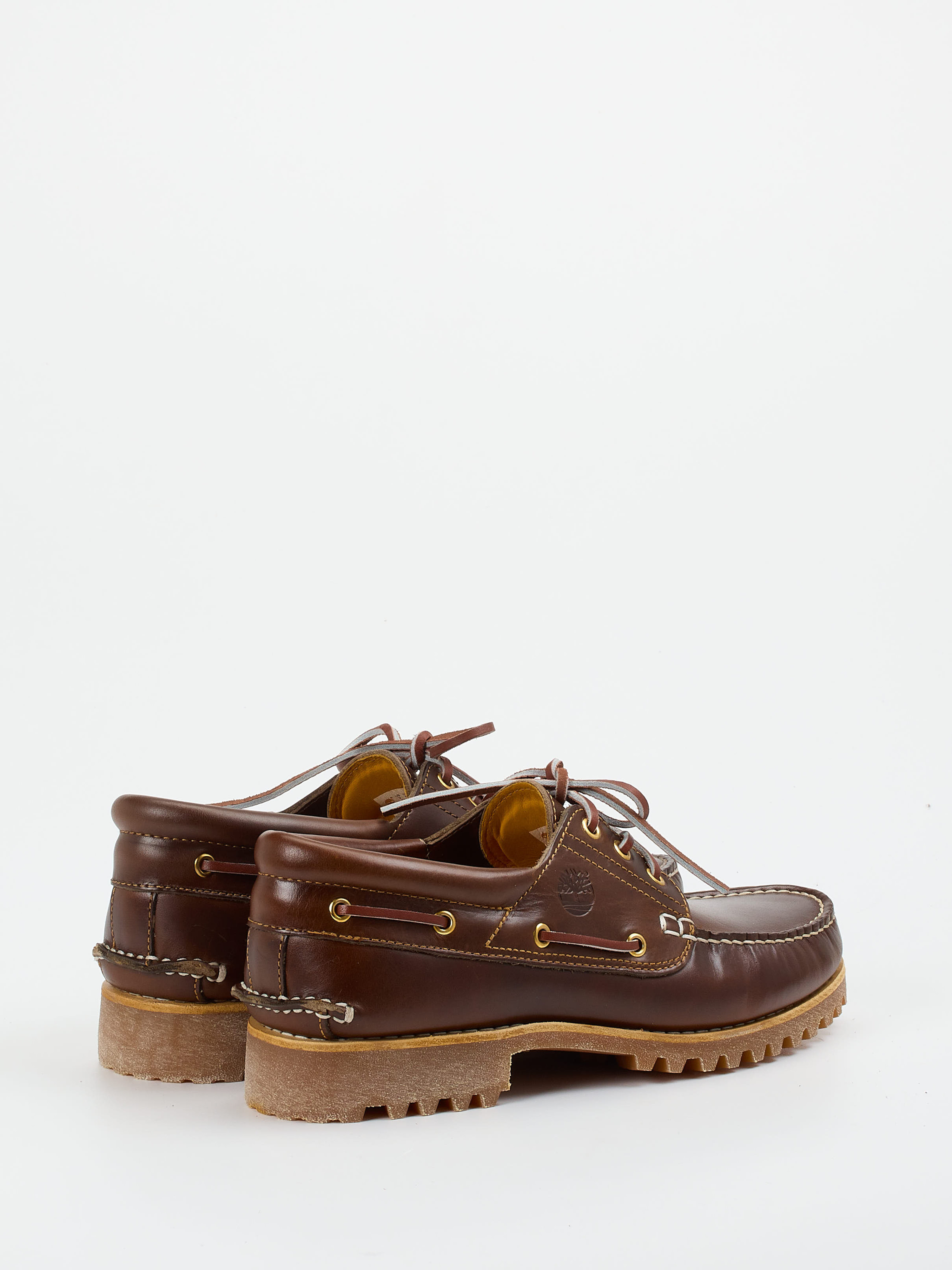 Bootschuh Trad HS 3-Eye Lug braun 4611229000403