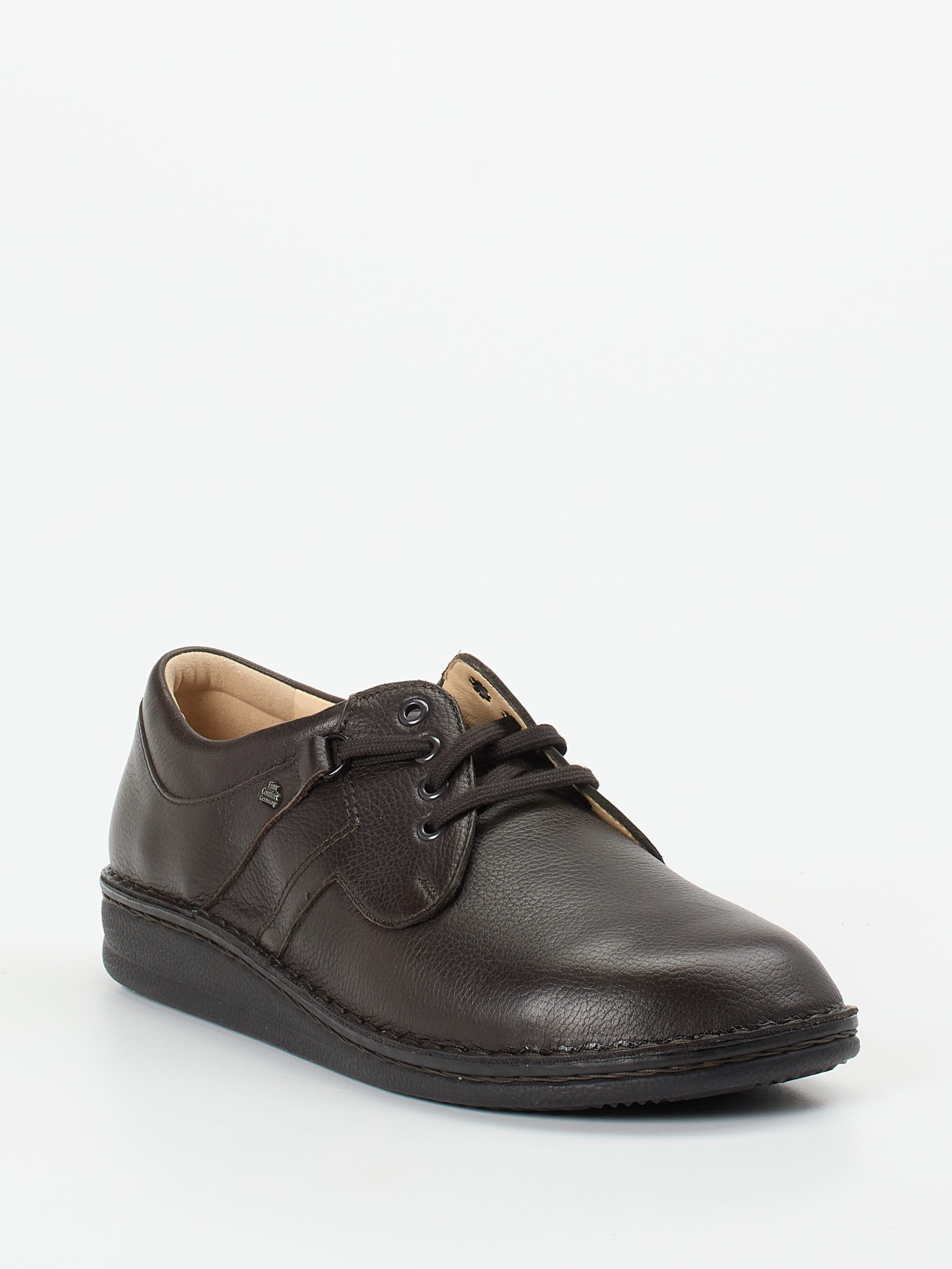 Finn Comfort Men Shop for comfortable lace-up shoes in dark brown