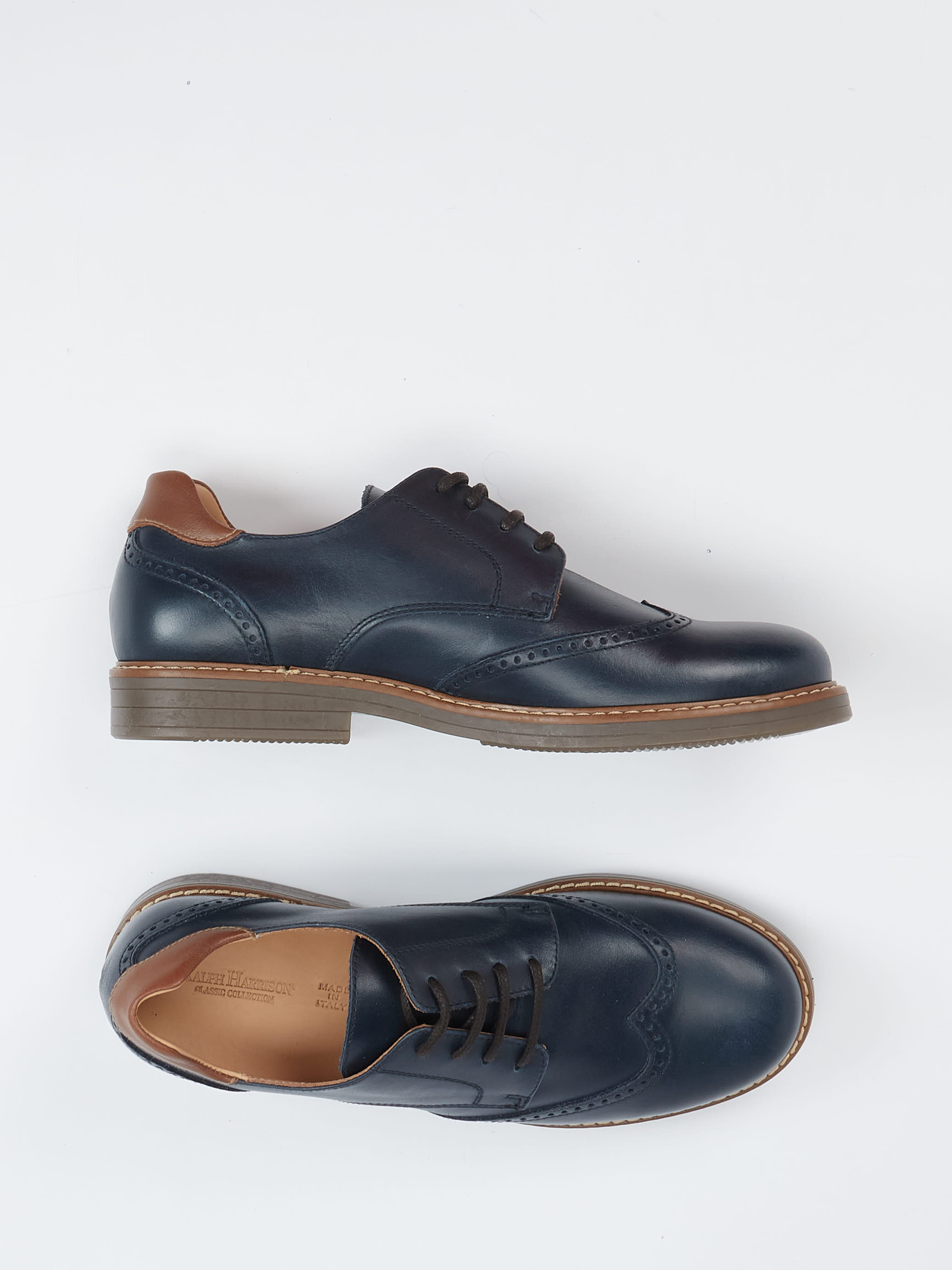 Schnürschuh blau 6611109014004
