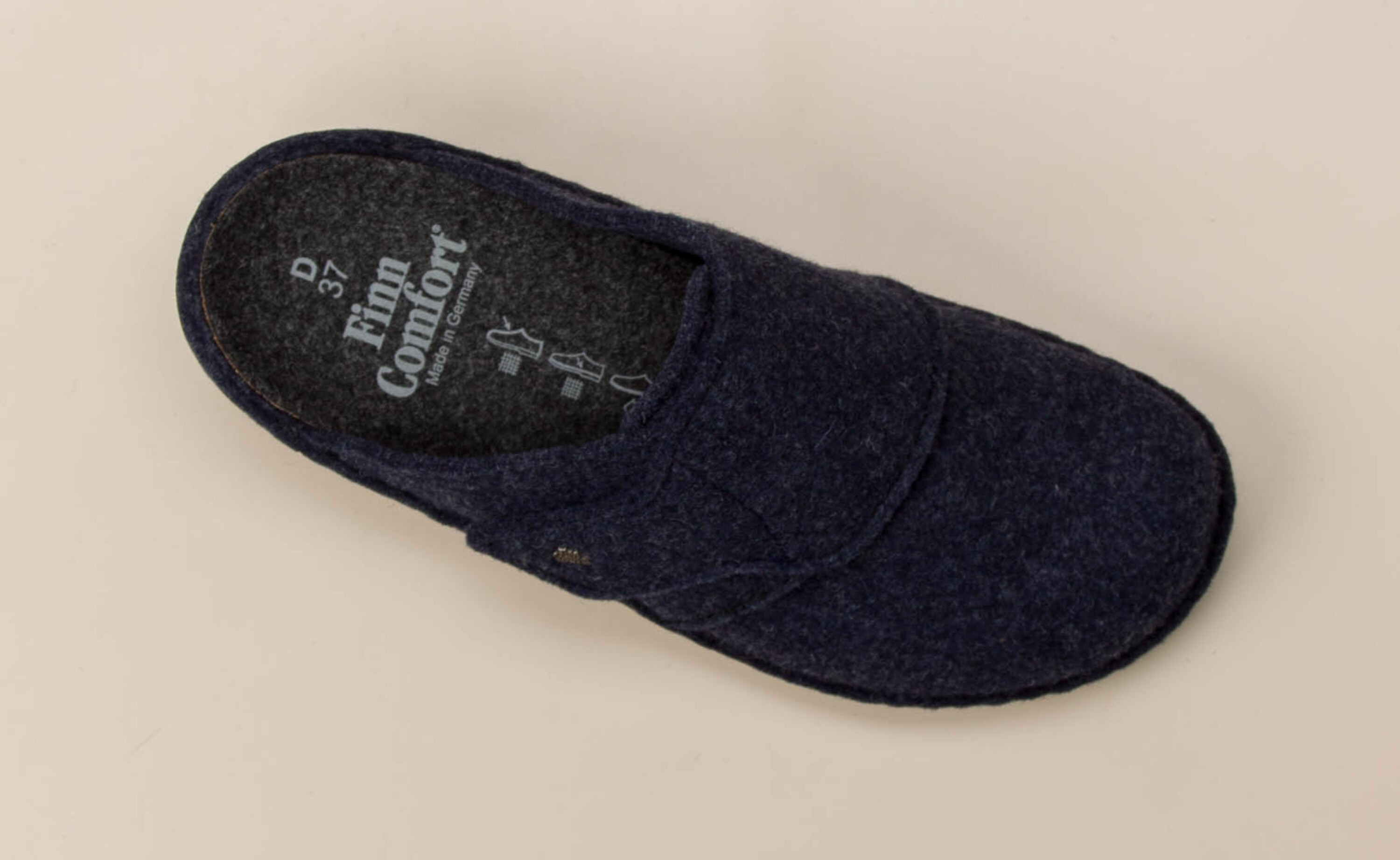 Hausschuh ANDERMATT blau 7163109007H07