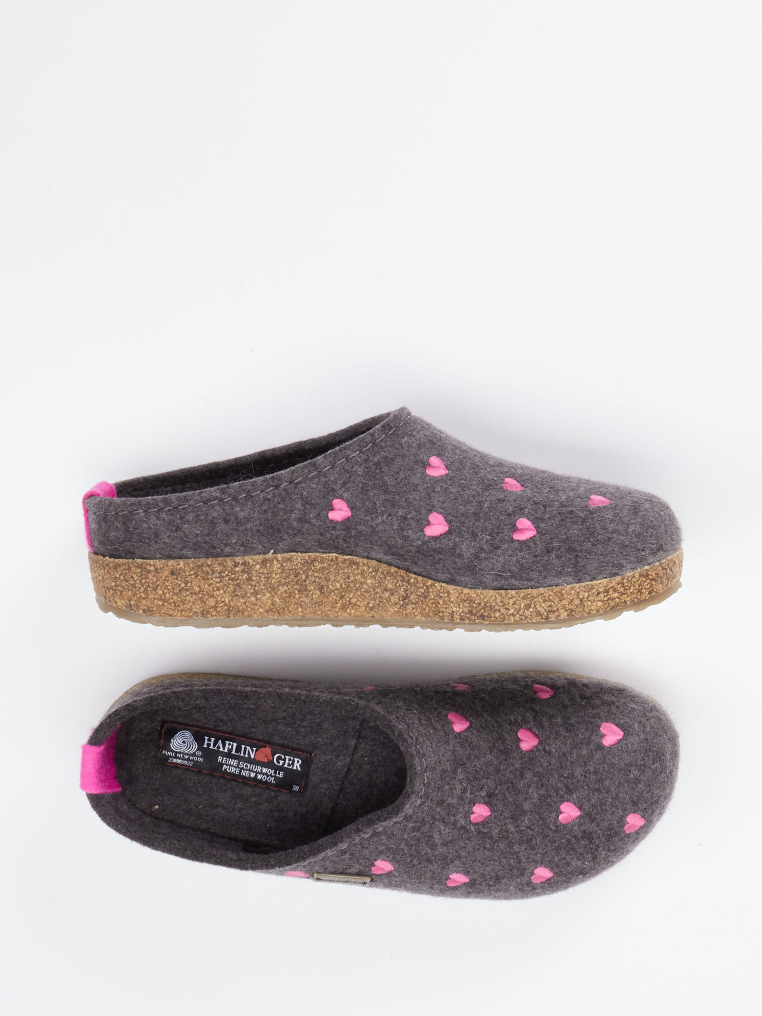 Hausschuh grau 7163405000504