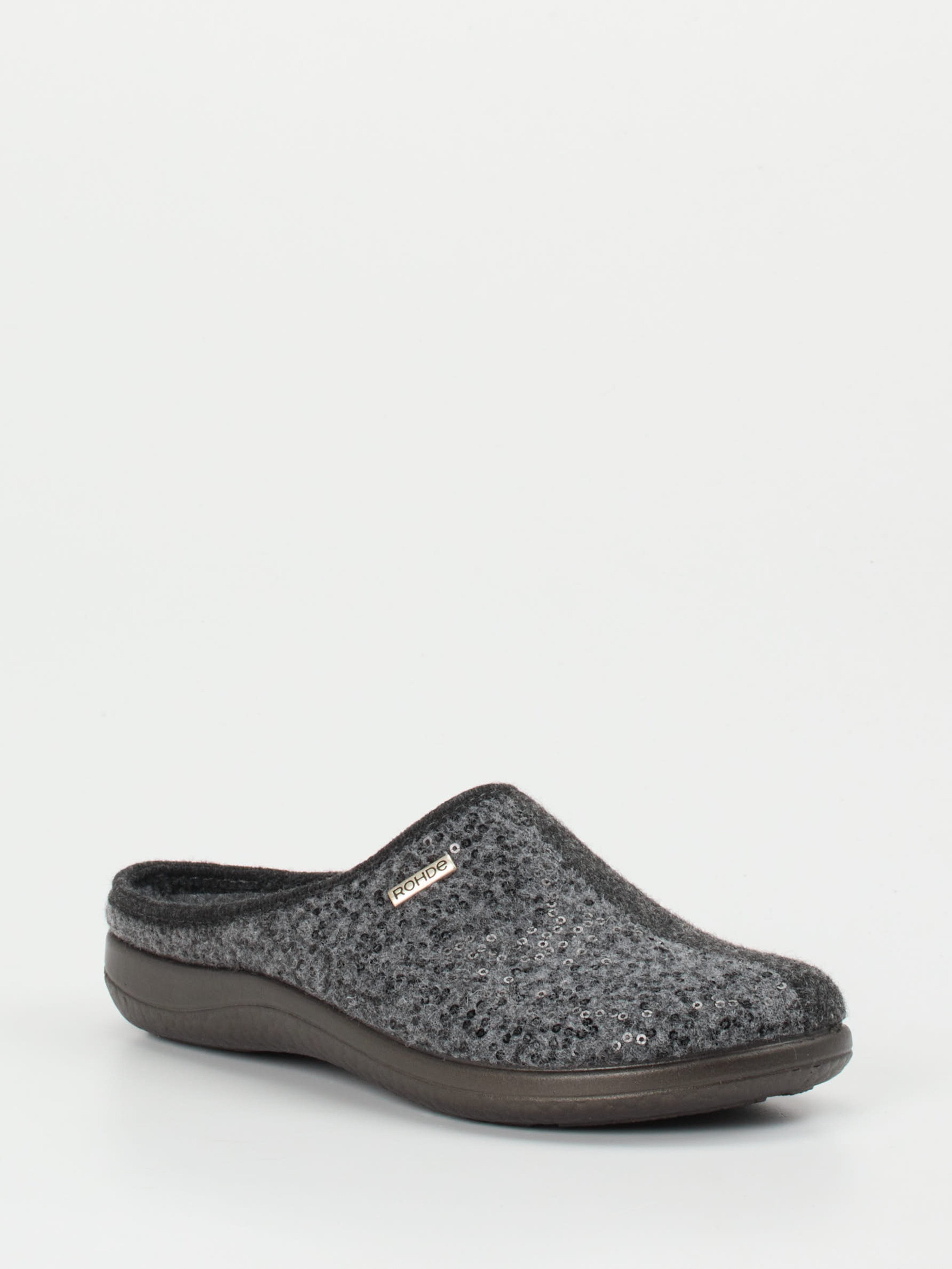 Hausschuh grau 7163409007806