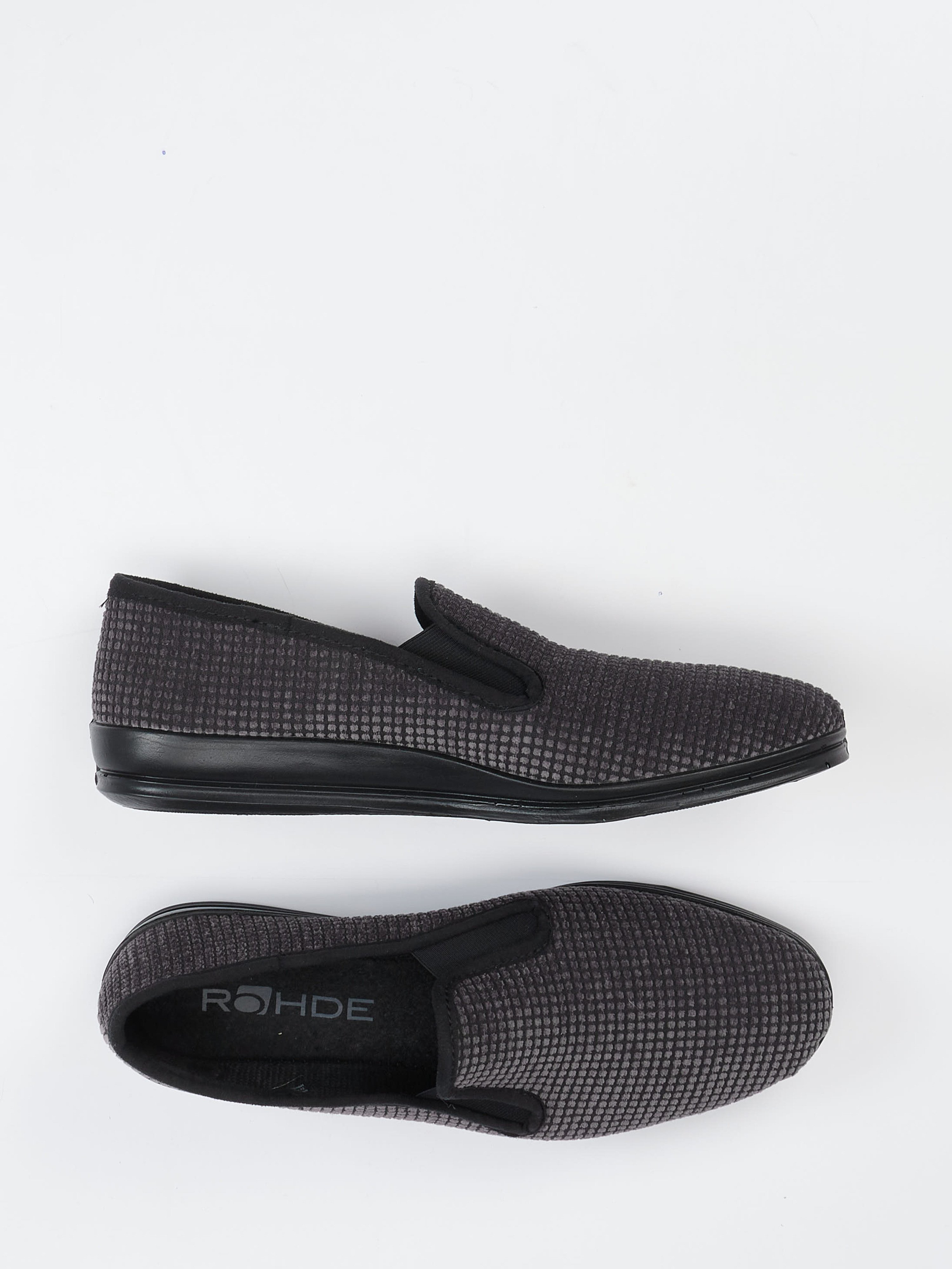 Hausschuh grau 7413409000504