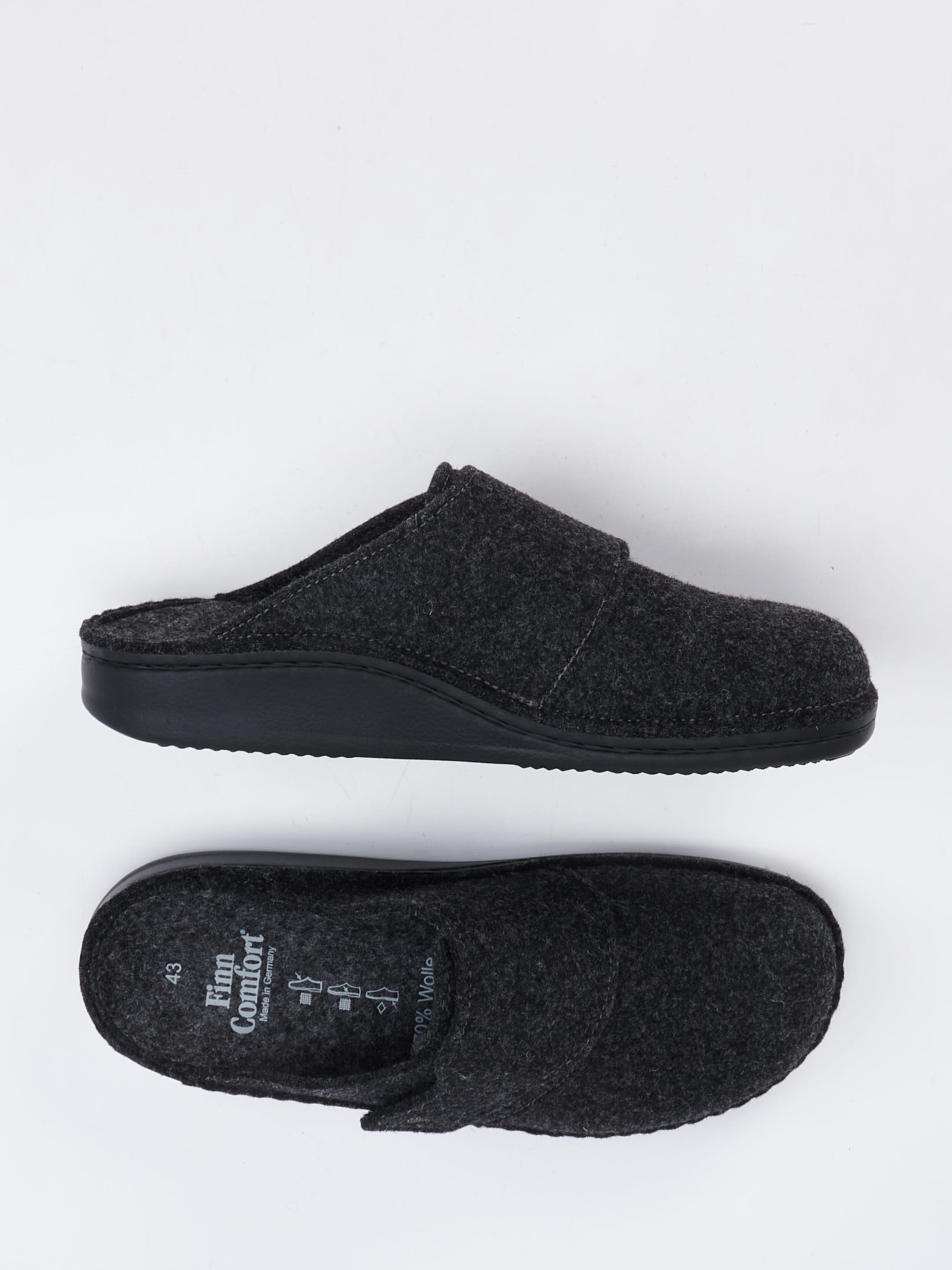 Pantolette TIROL grau 7463409000204