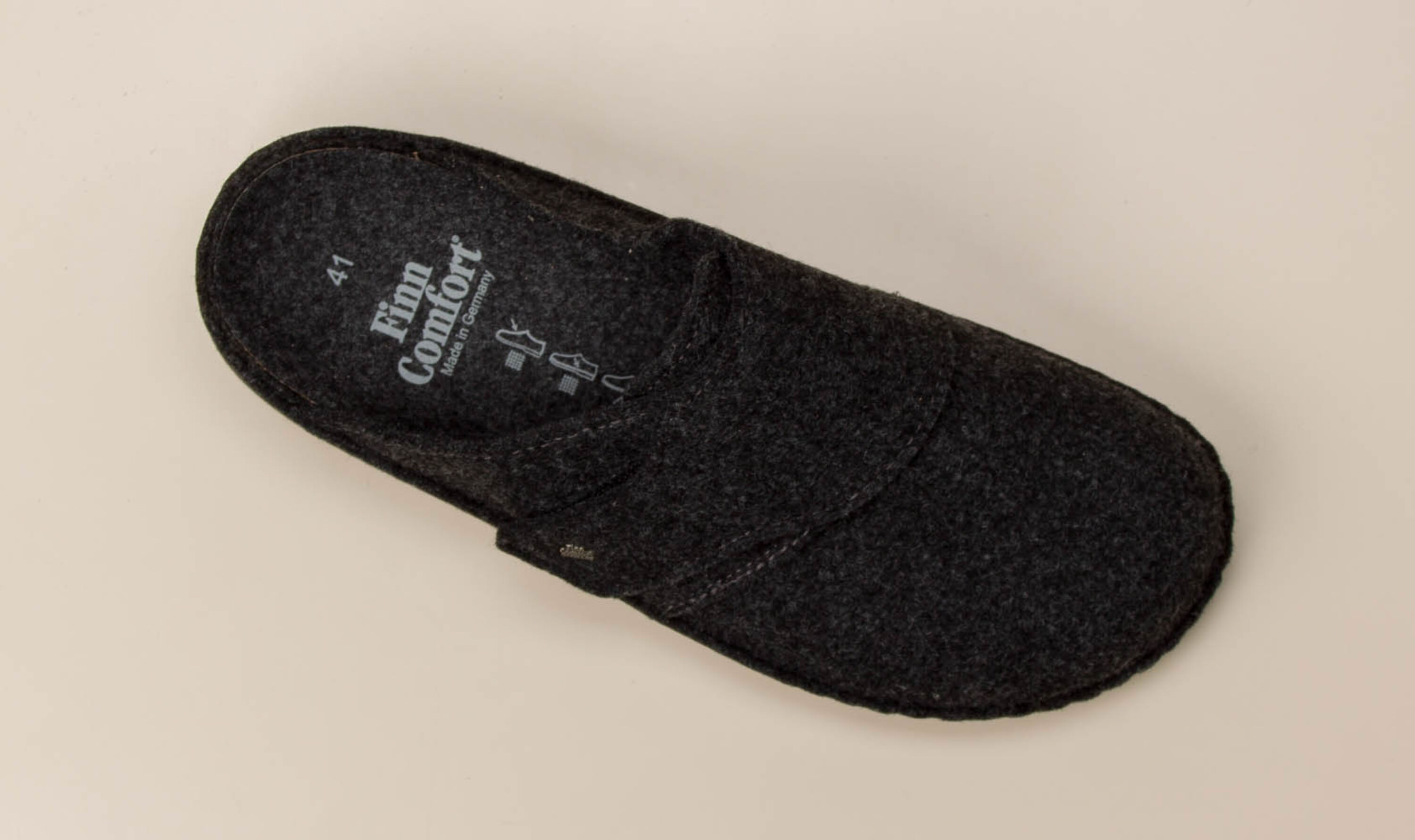 Pantolette TIROL grau 746340900207