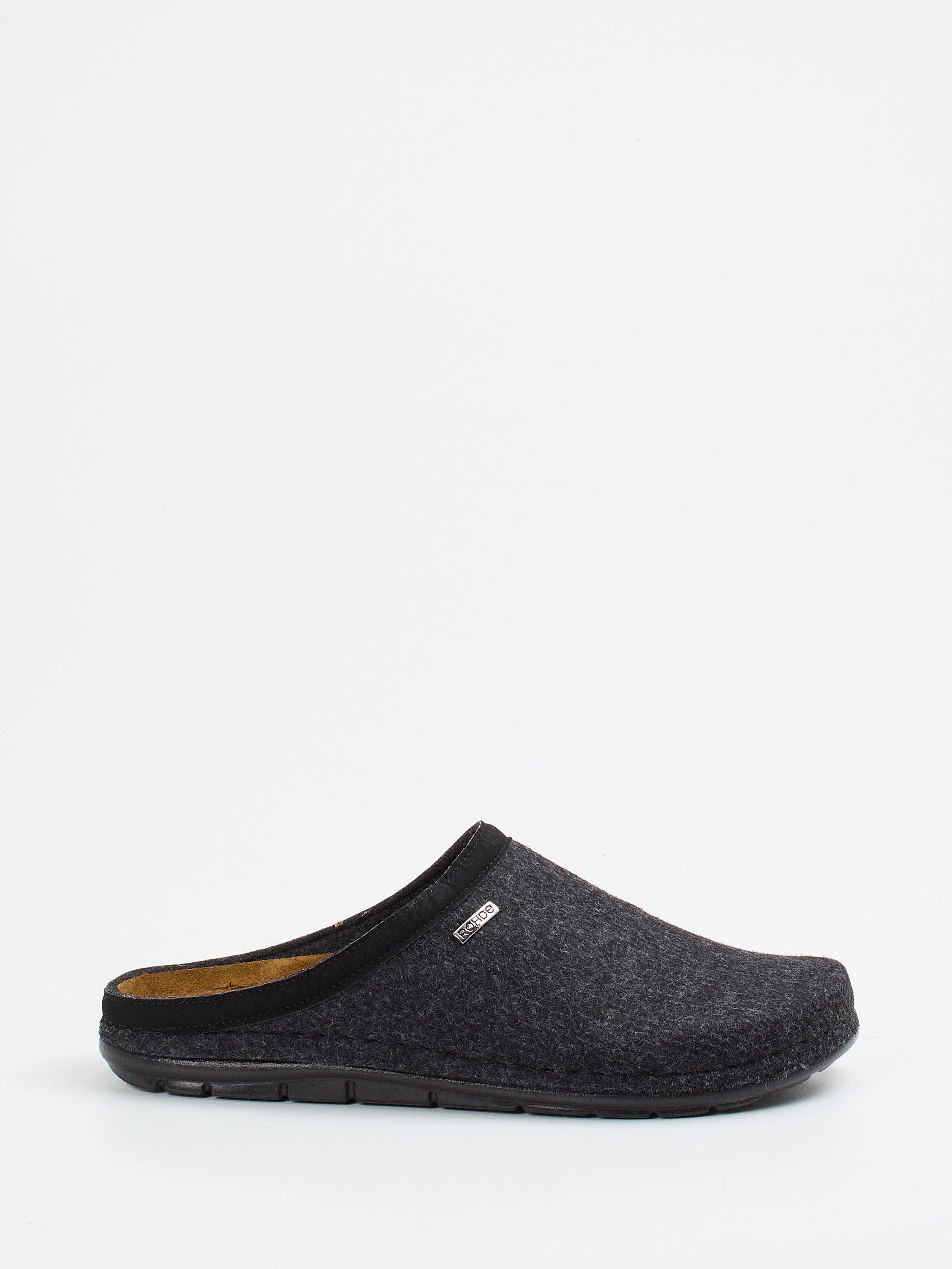 Hausschuh grau 7463409003801