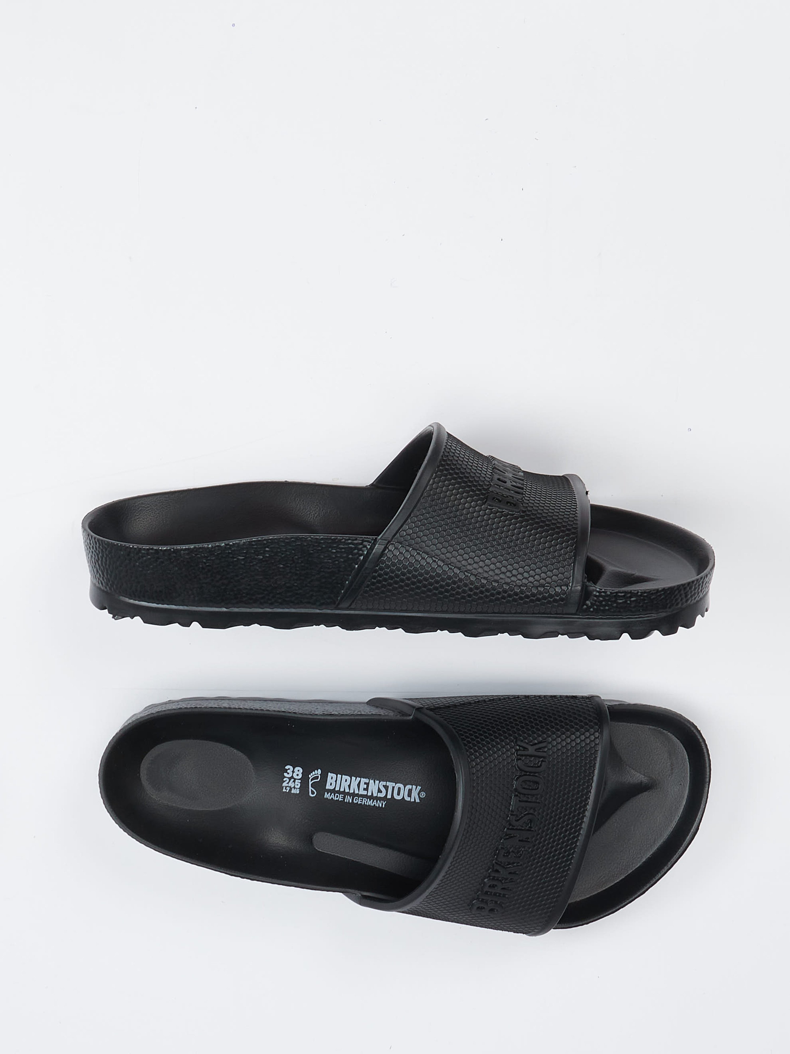 Badepantolette Barbados schwarz 7721009000104