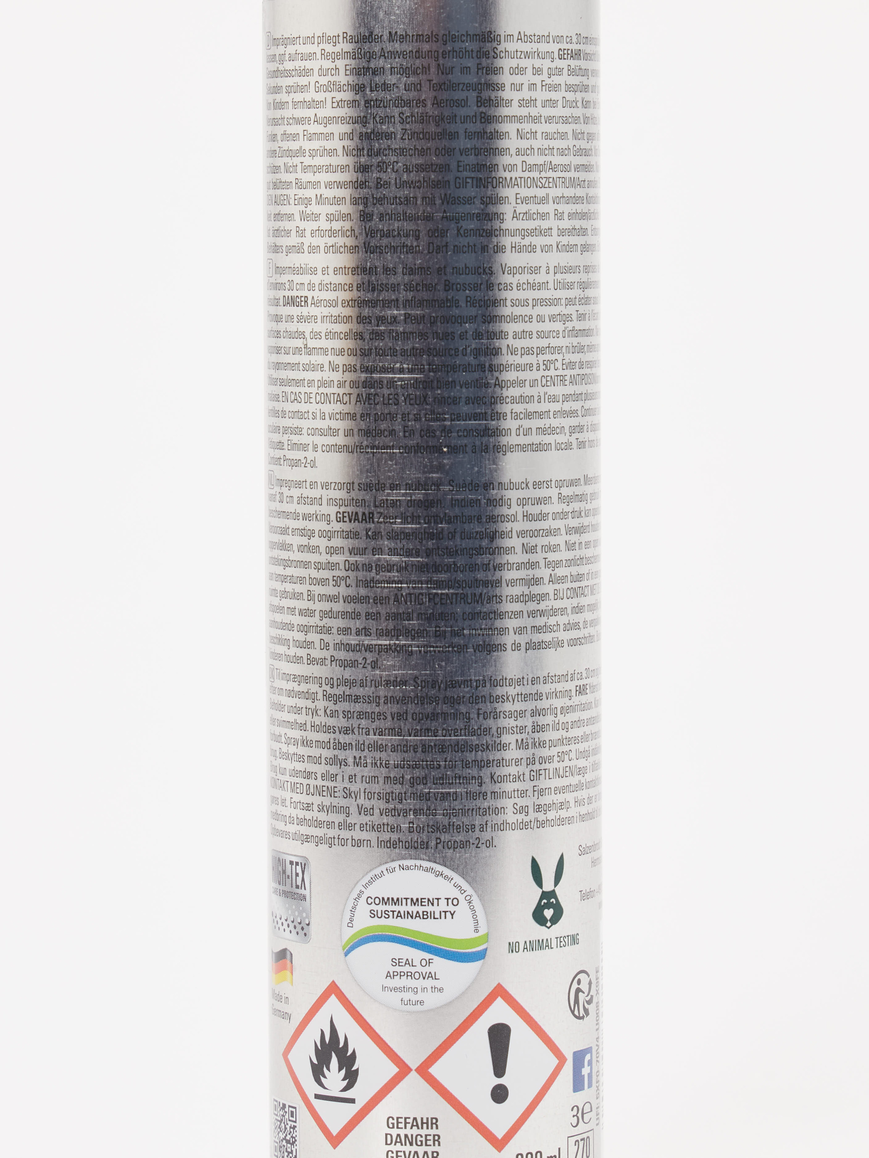 Imprägnierspray Nubuk + Velours Classic schwarz schwarz 9920009000303