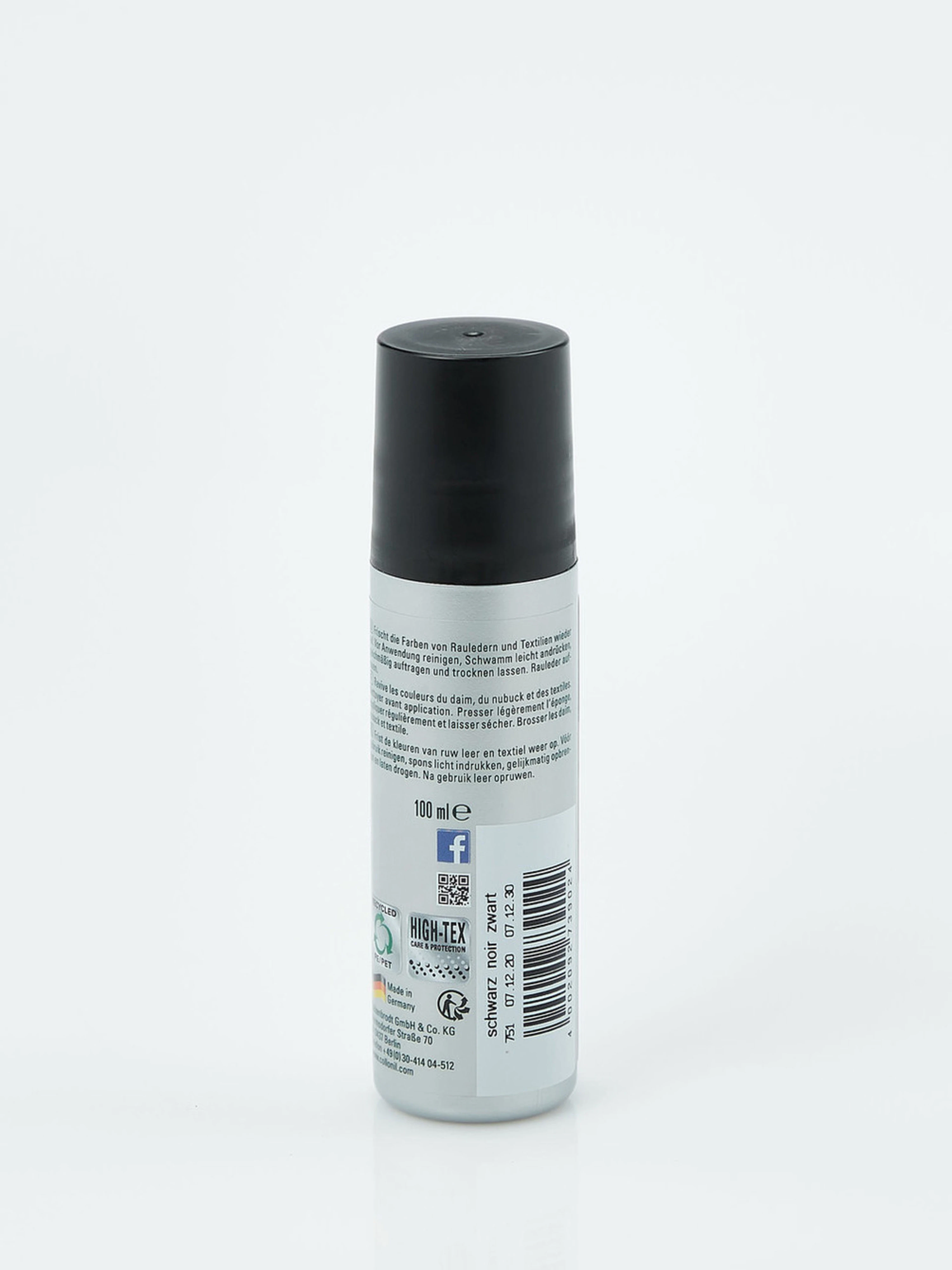 Farbpflege Nubuk + Textile schwarz