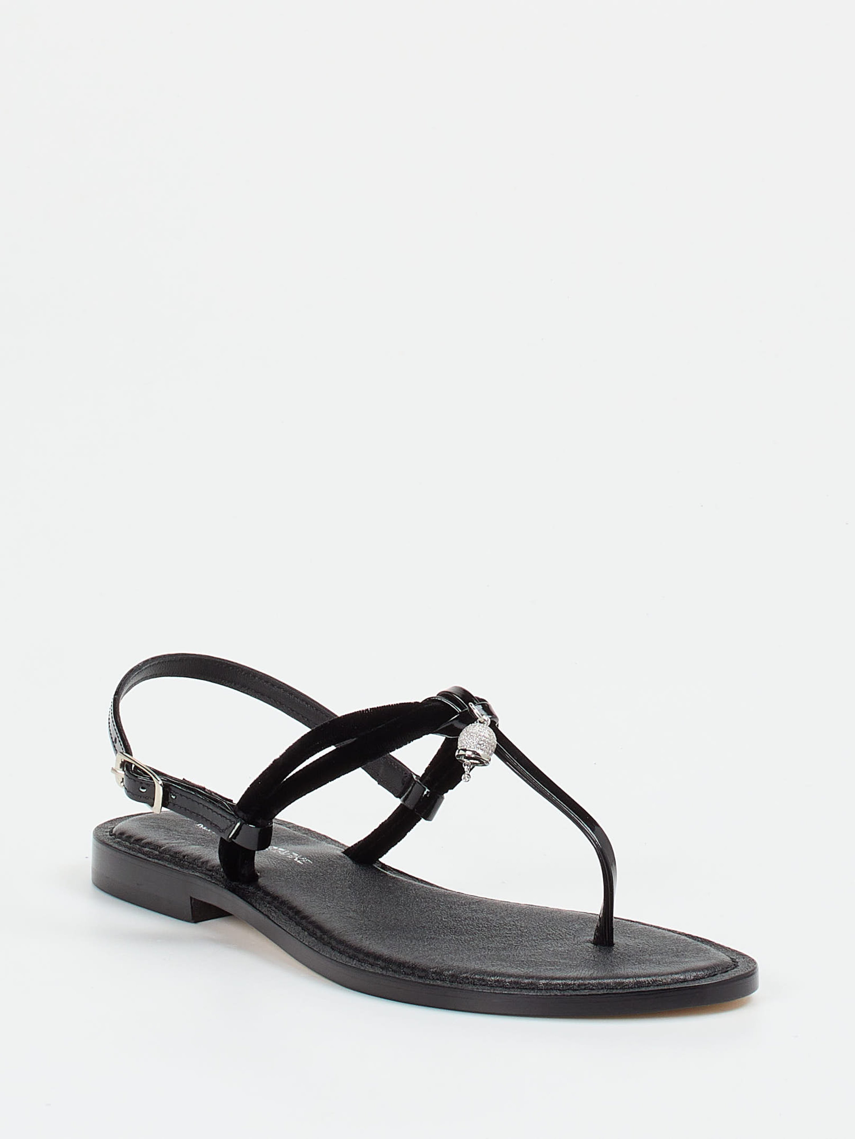 Sandalette schwarz 1260009002306
