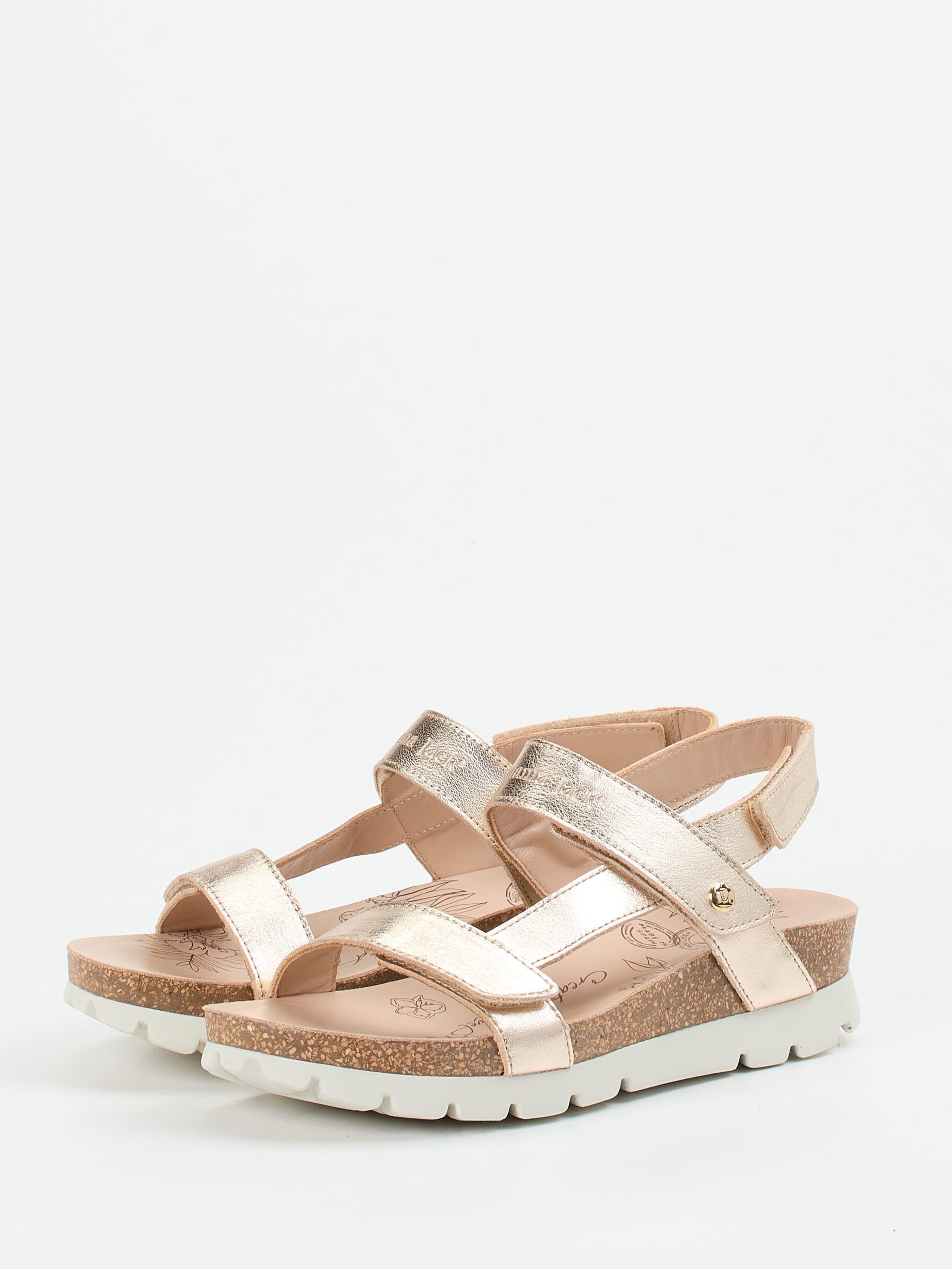 Keilsandalette Selma Shine B1 gold 1255889000602