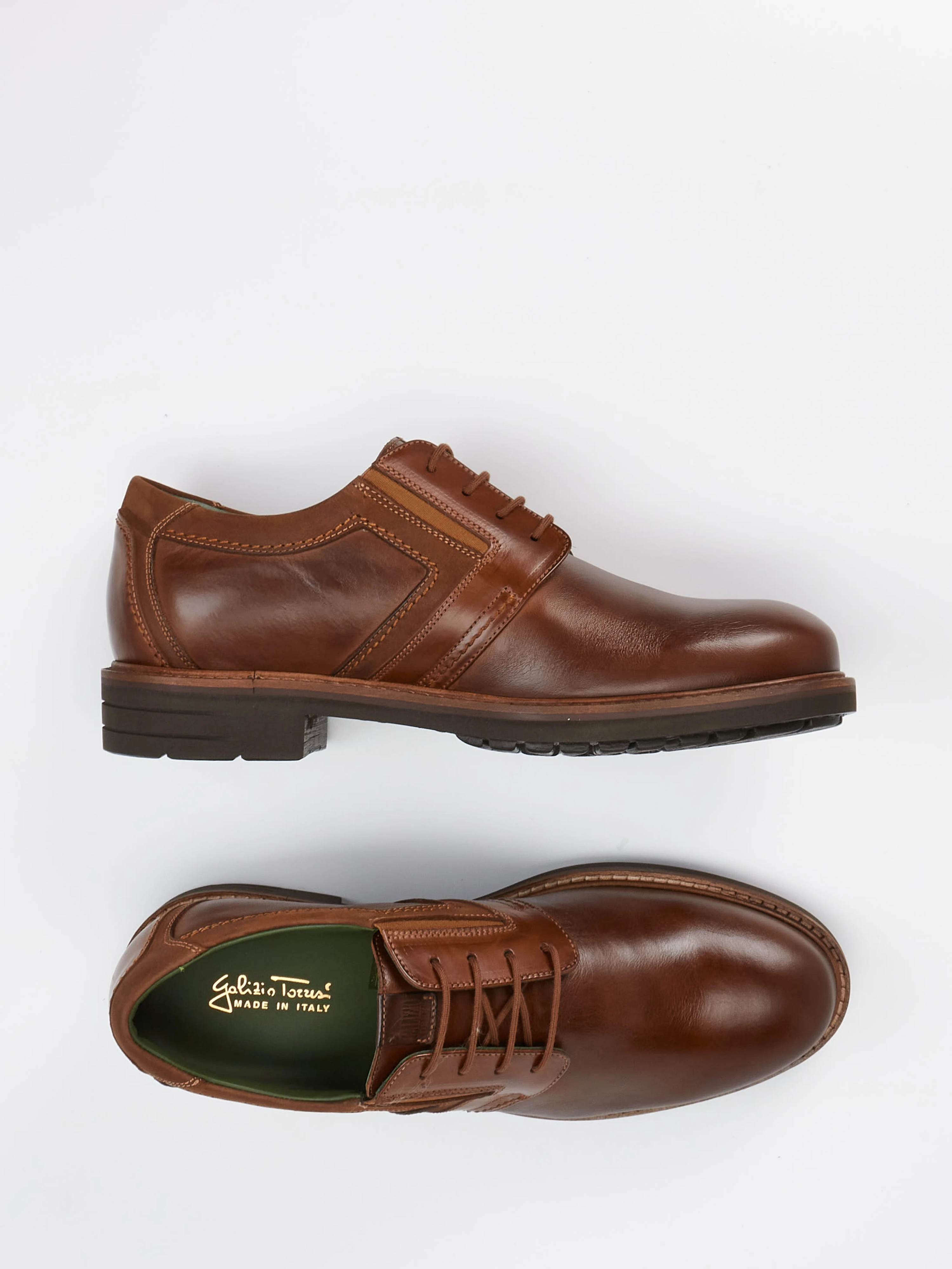 Schnürschuh braun 4610289020604