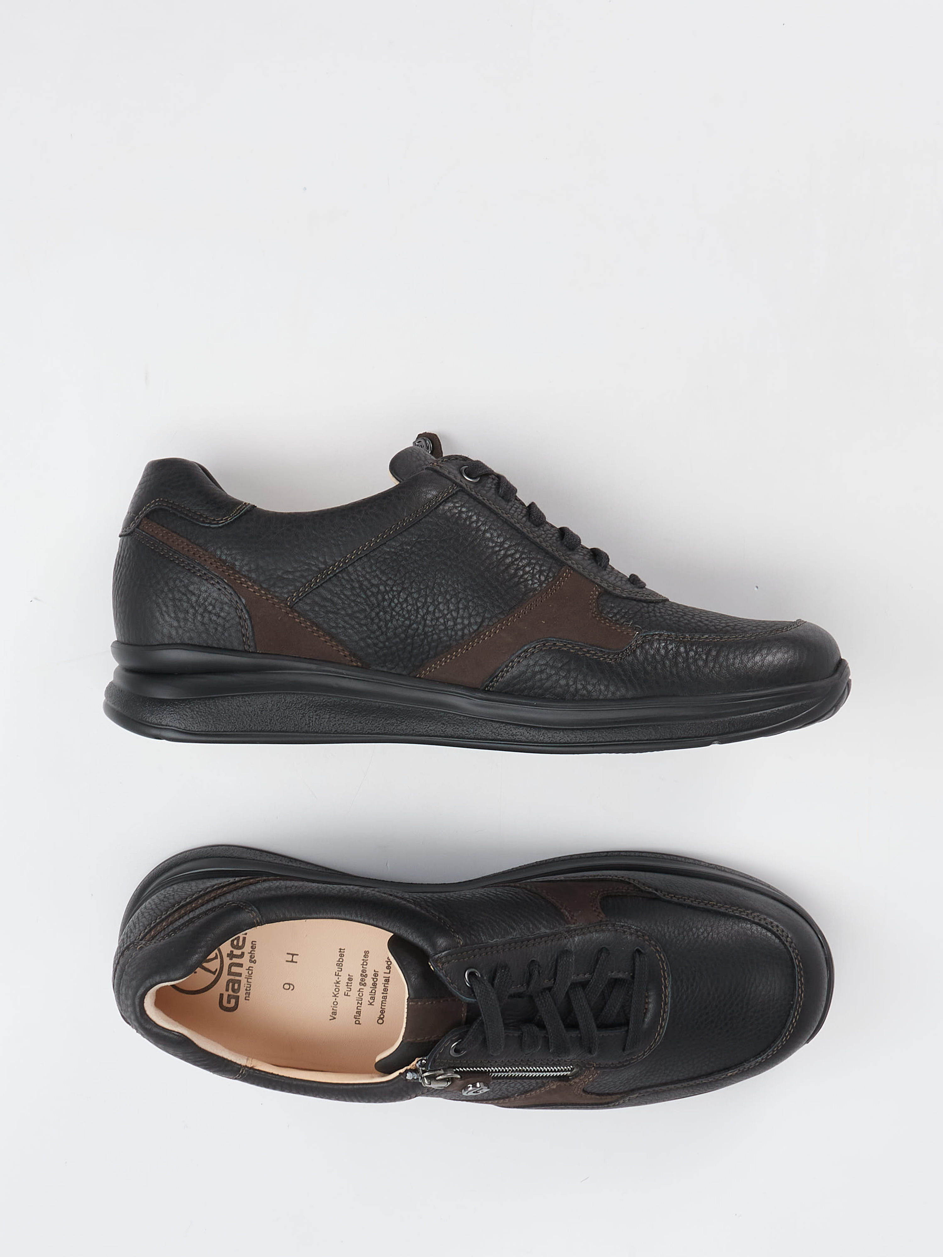 Schnürschuh schwarz 4610002002304