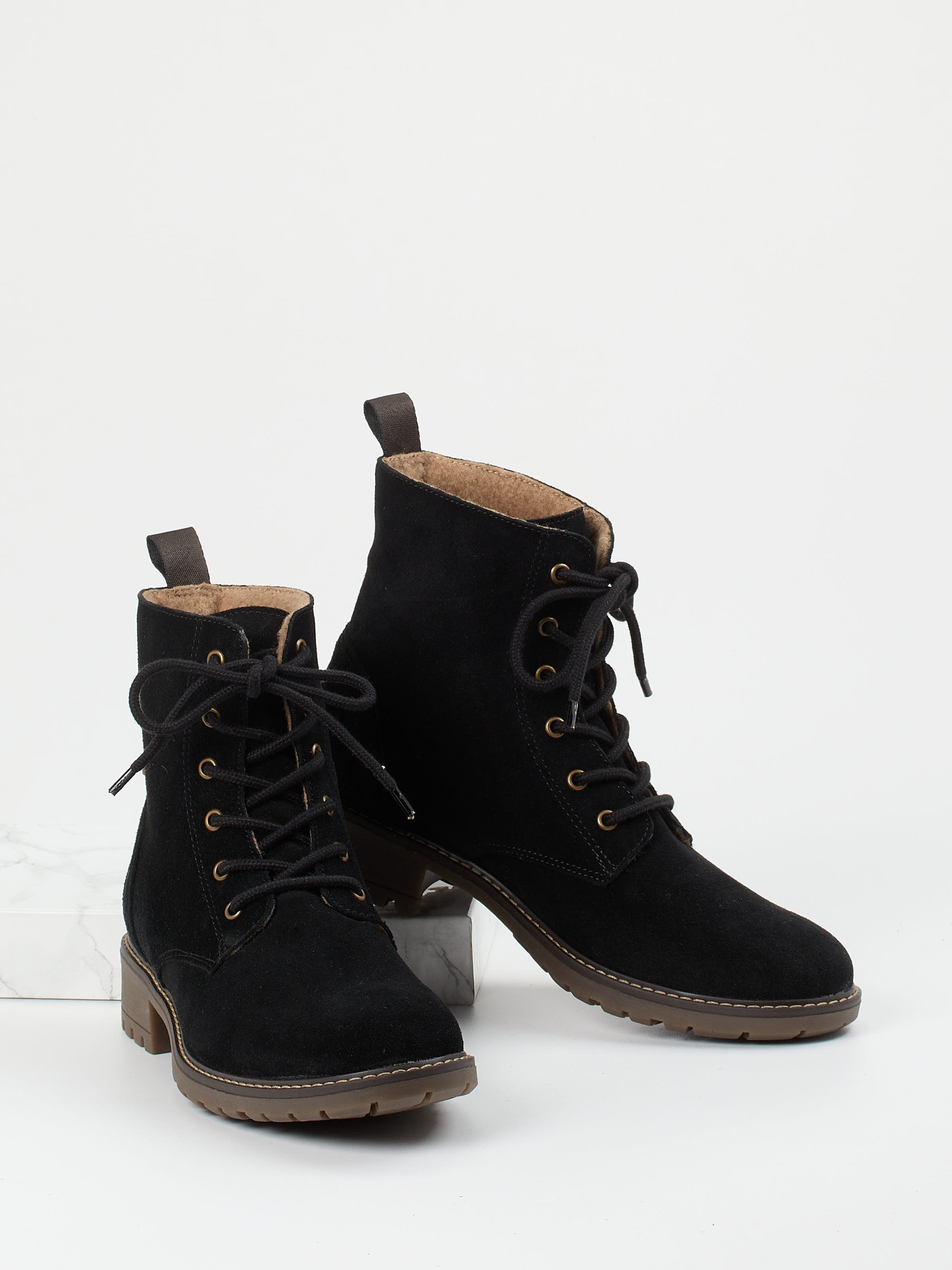 Schnürstiefelette schwarz 6700009011804
