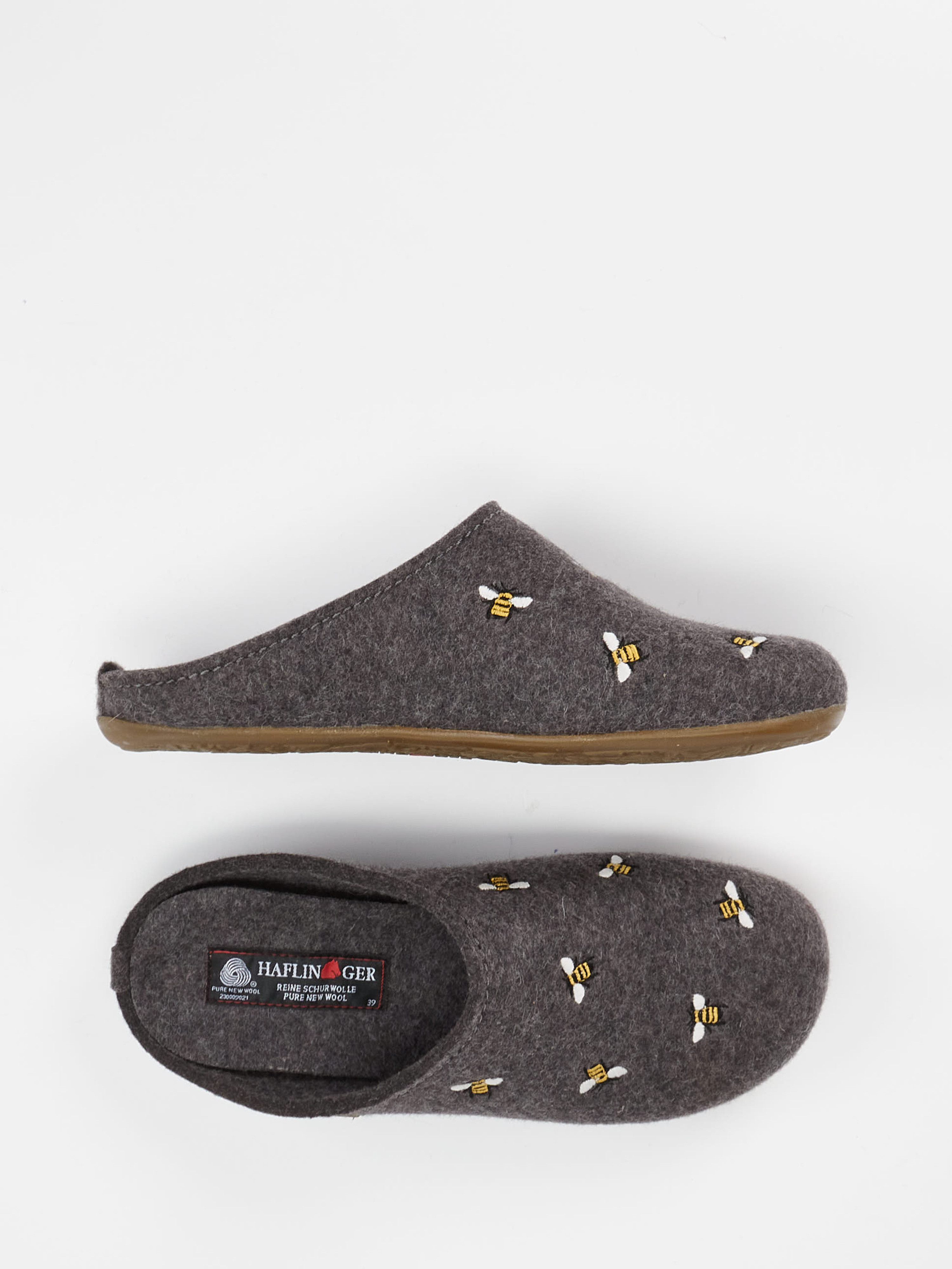 Hausschuh grau 7163409011204