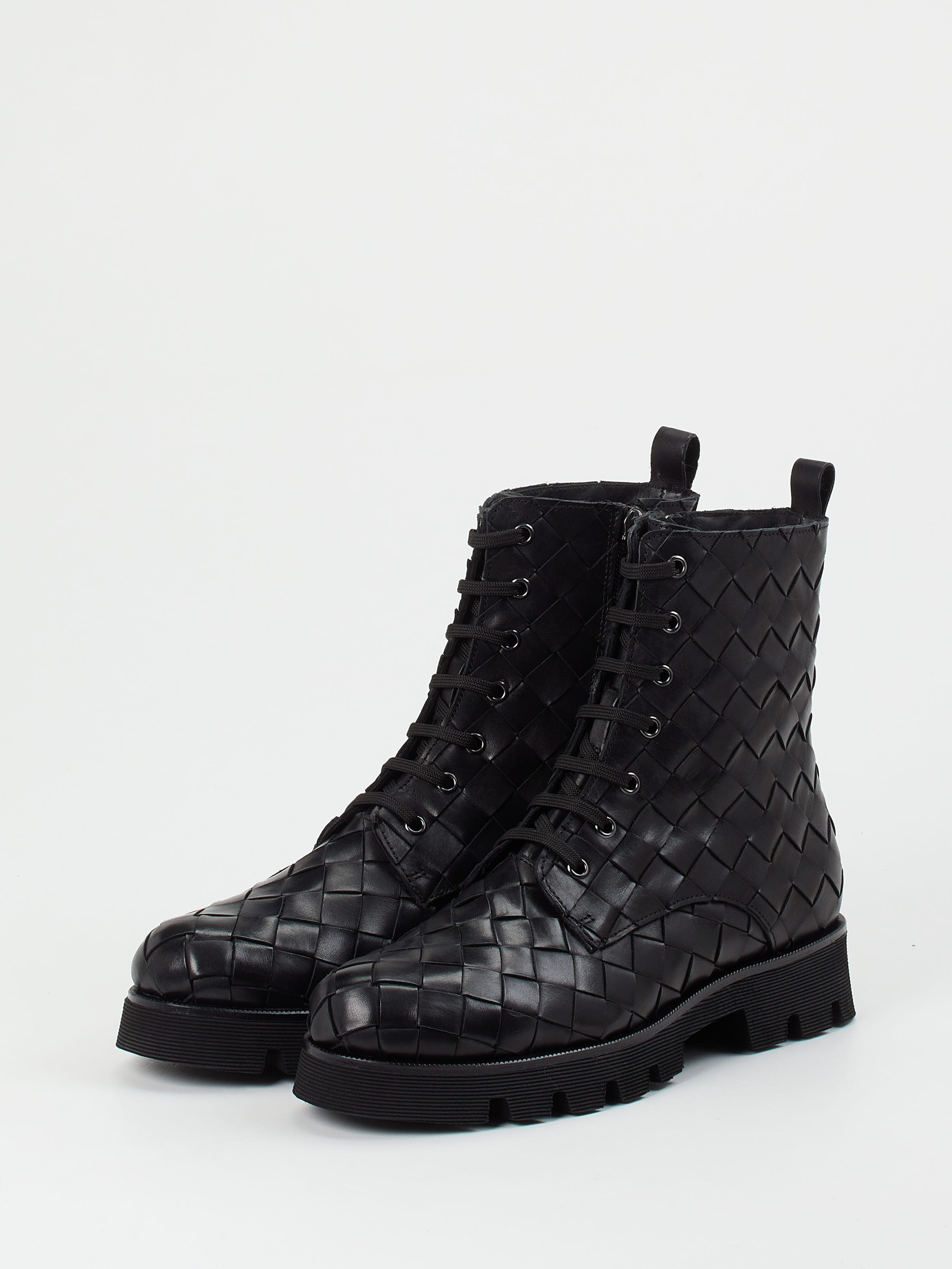 Schnürstiefelette schwarz 1723009013002