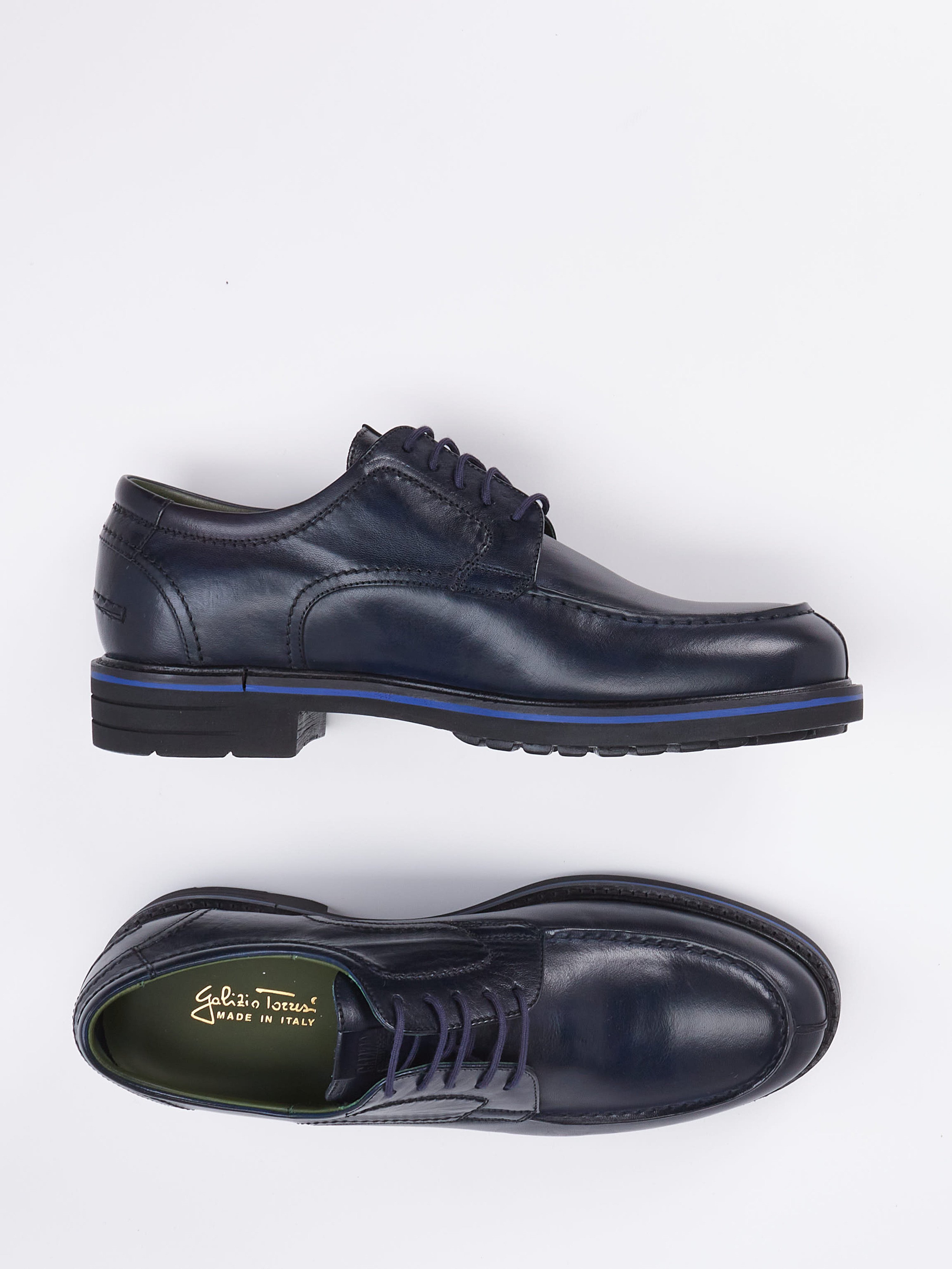 Schnürschuh blau 4610109033804