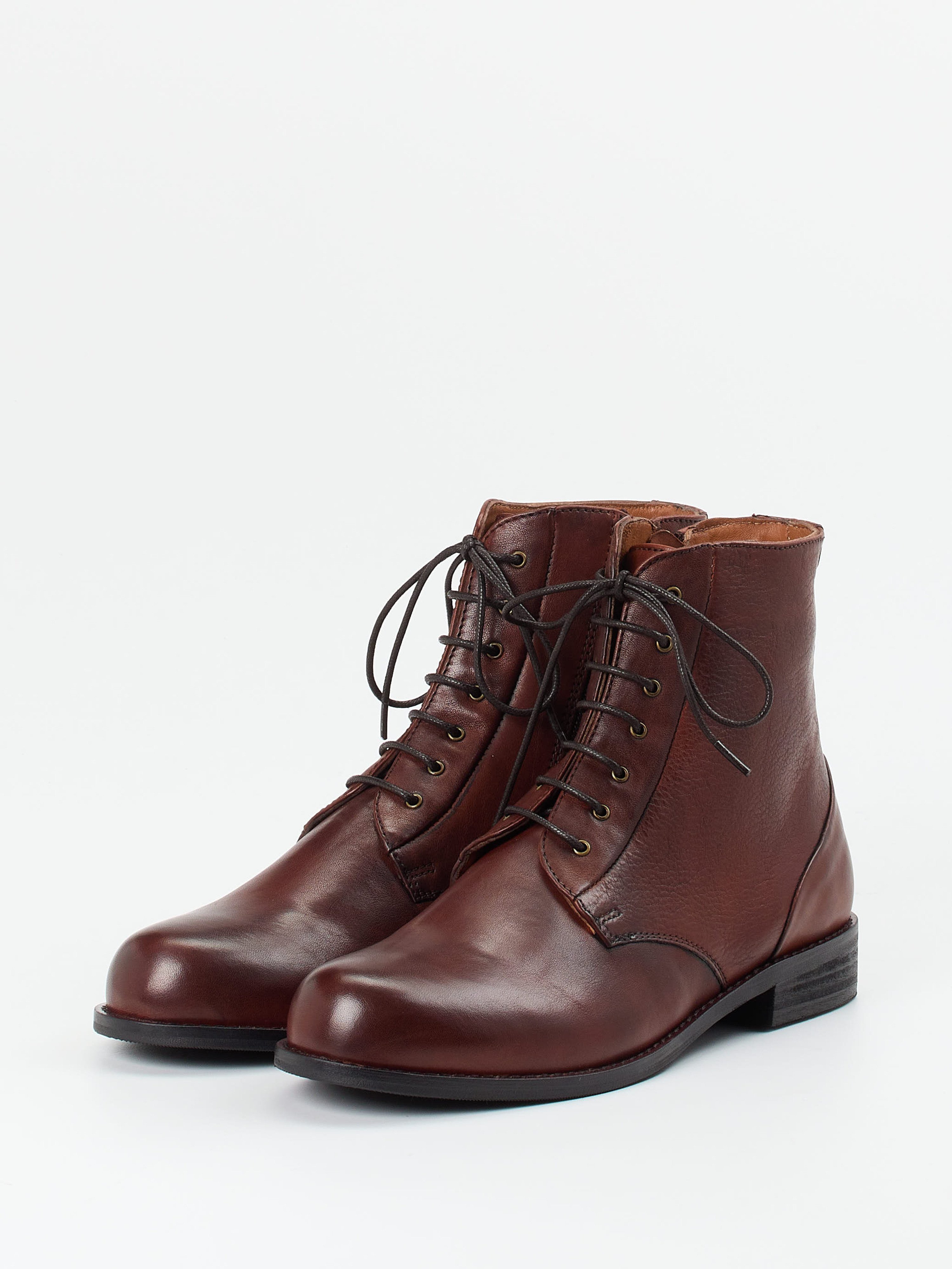 Schnürstiefelette braun 1703289002502