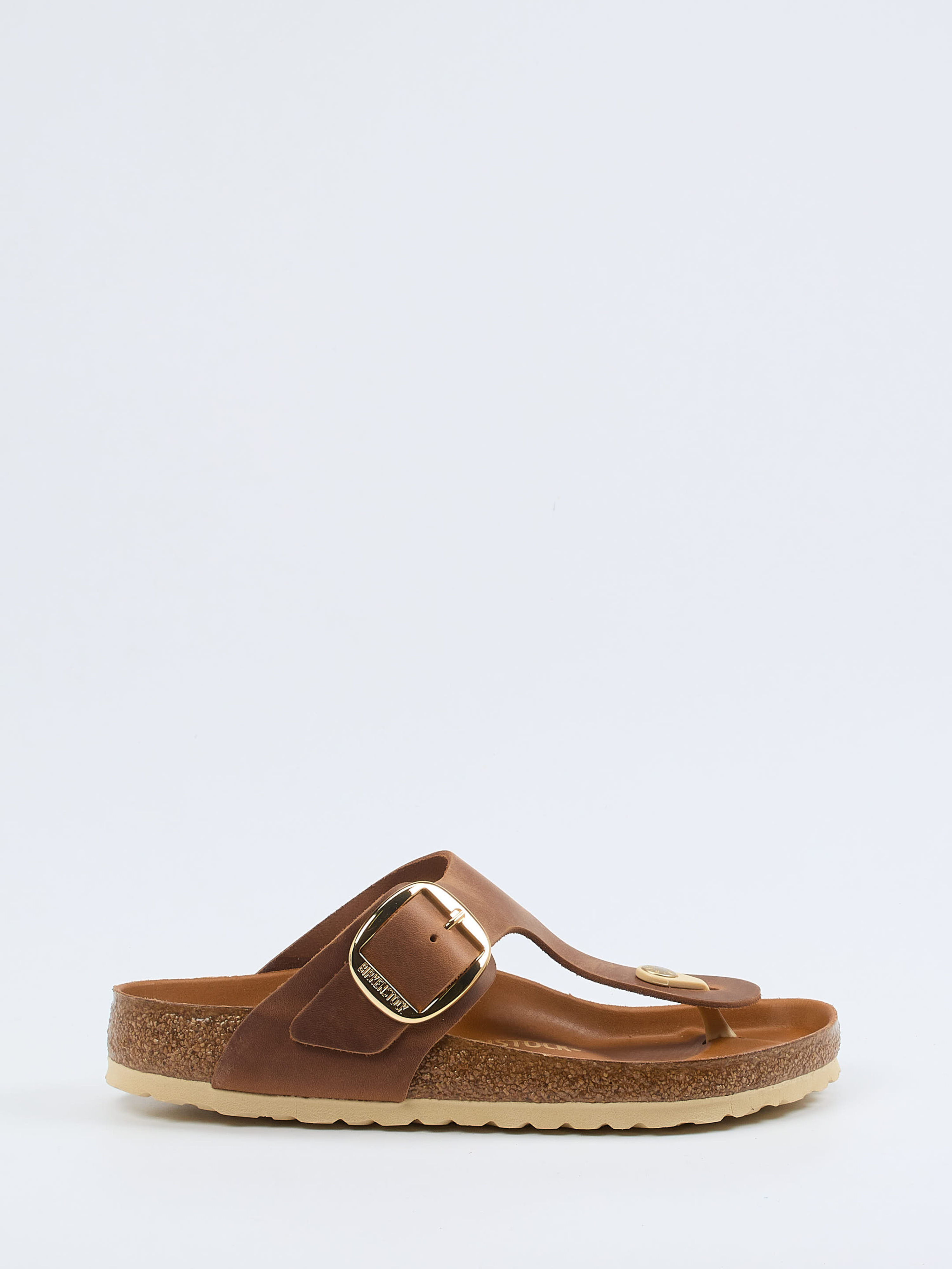 Zehentrenner-Pantolette Gizeh Big Buckle braun 2140289000101