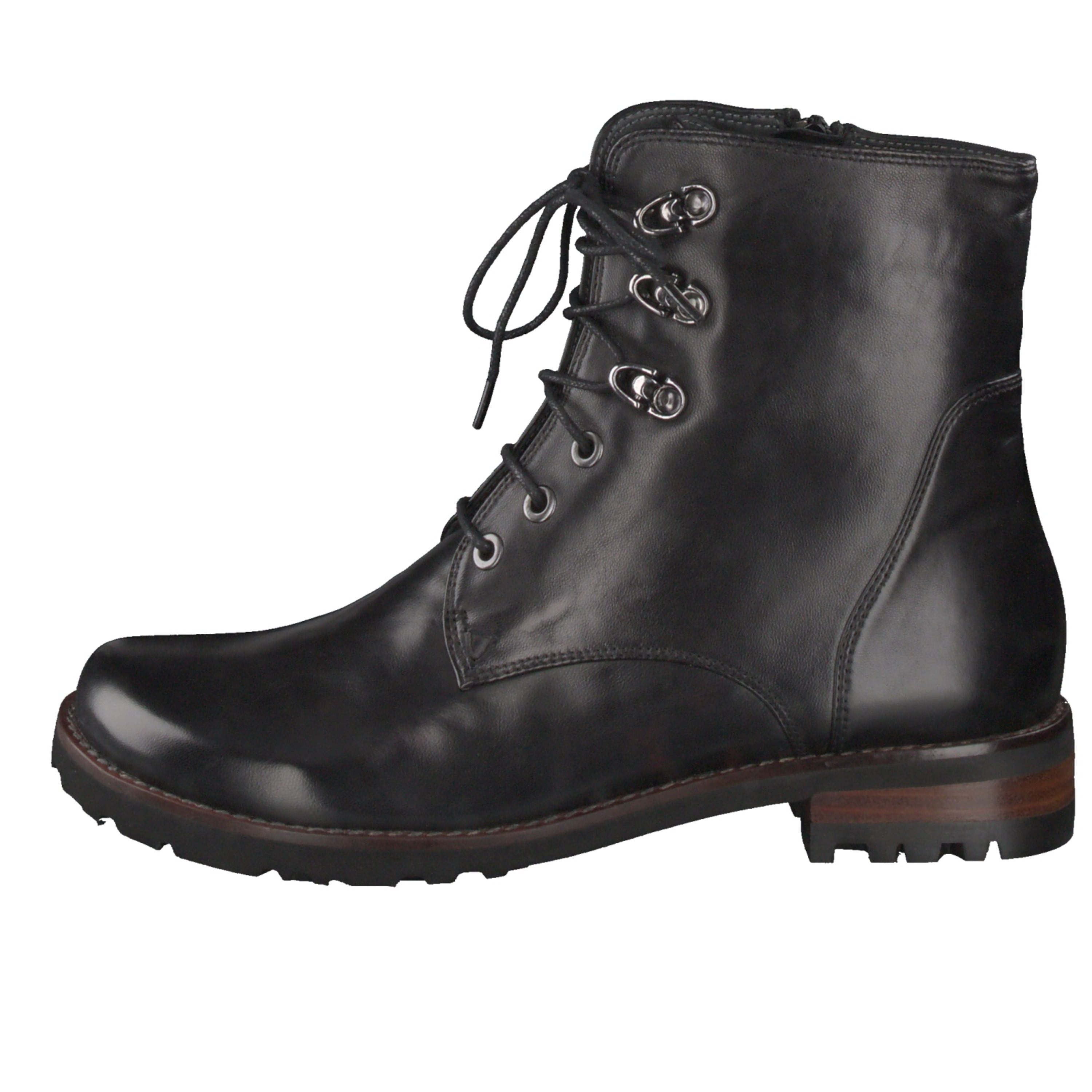 Schnürstiefelette schwarz 172300903702
