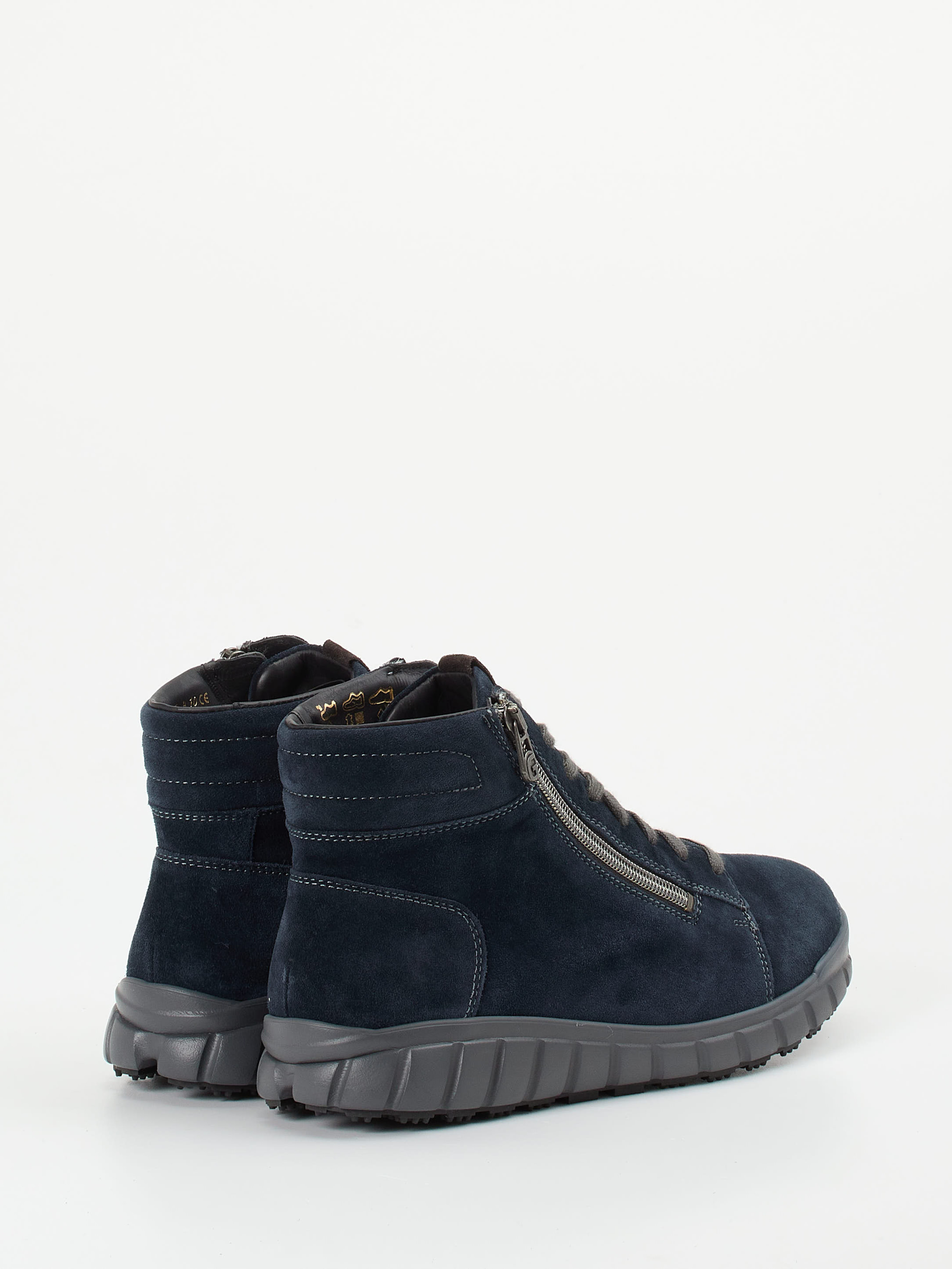 Schnürstiefelette blau 2751109010203