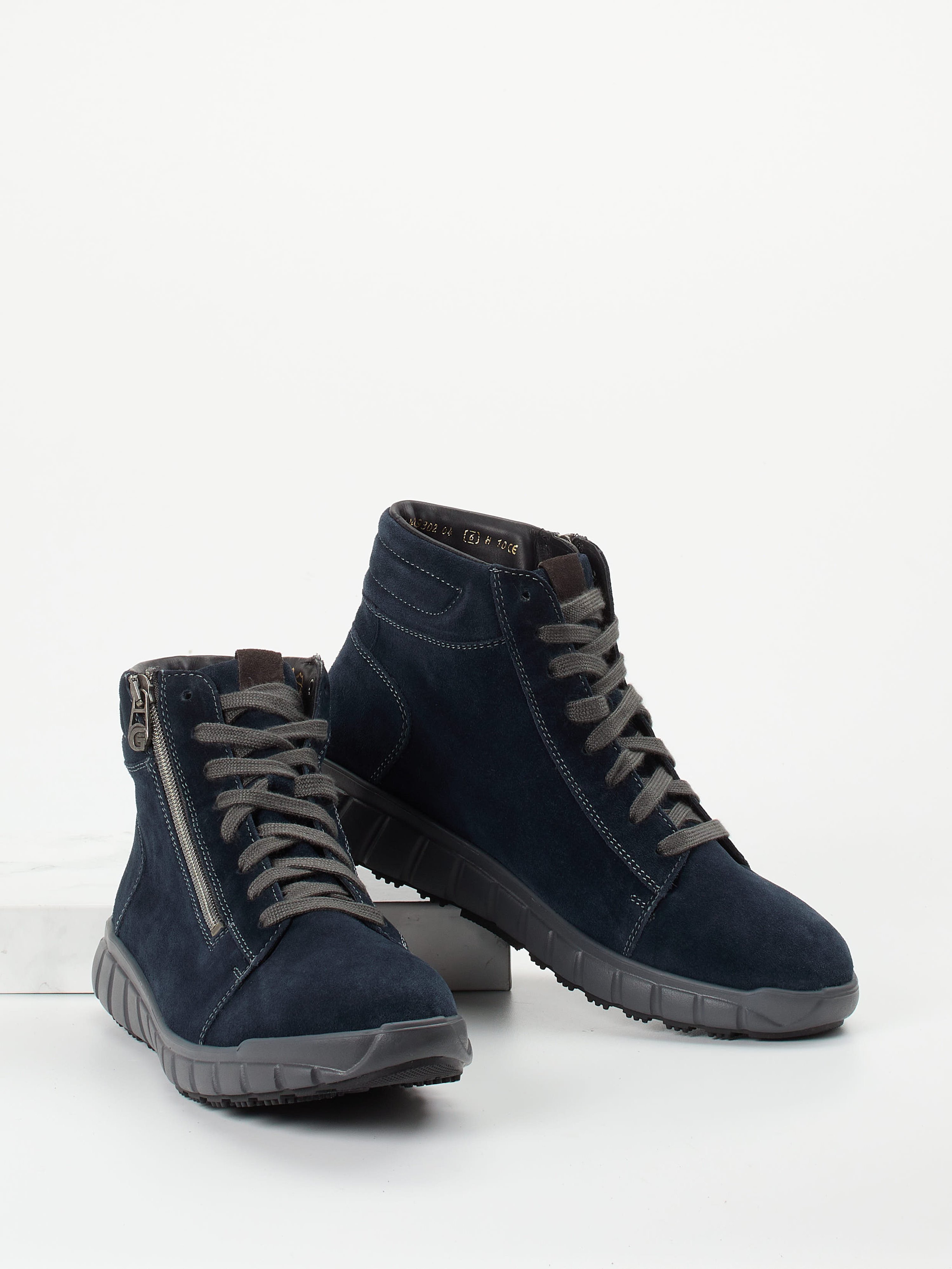 Schnürstiefelette blau 2751109010204