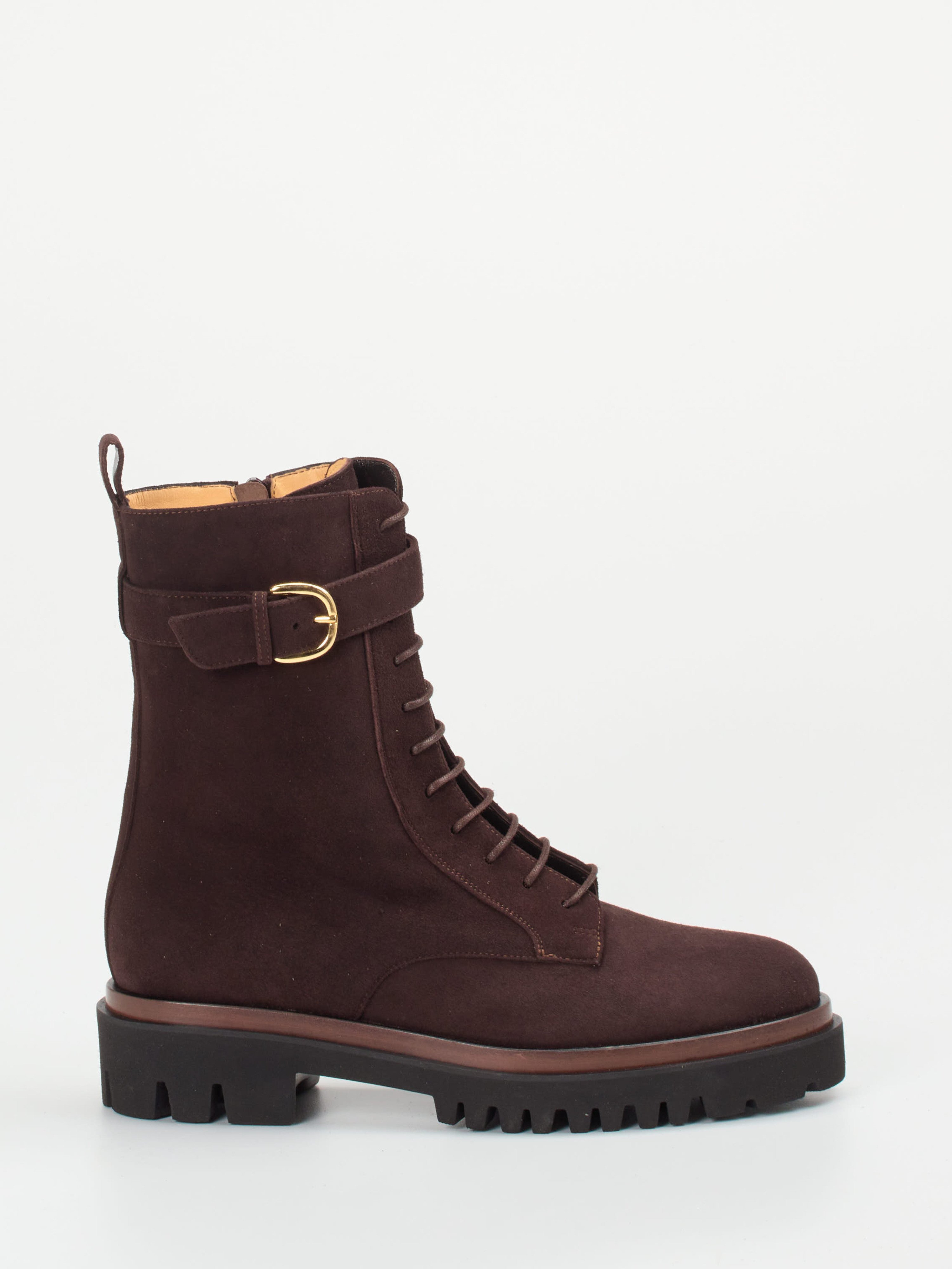 Schnürstiefelette braun 1745209000101