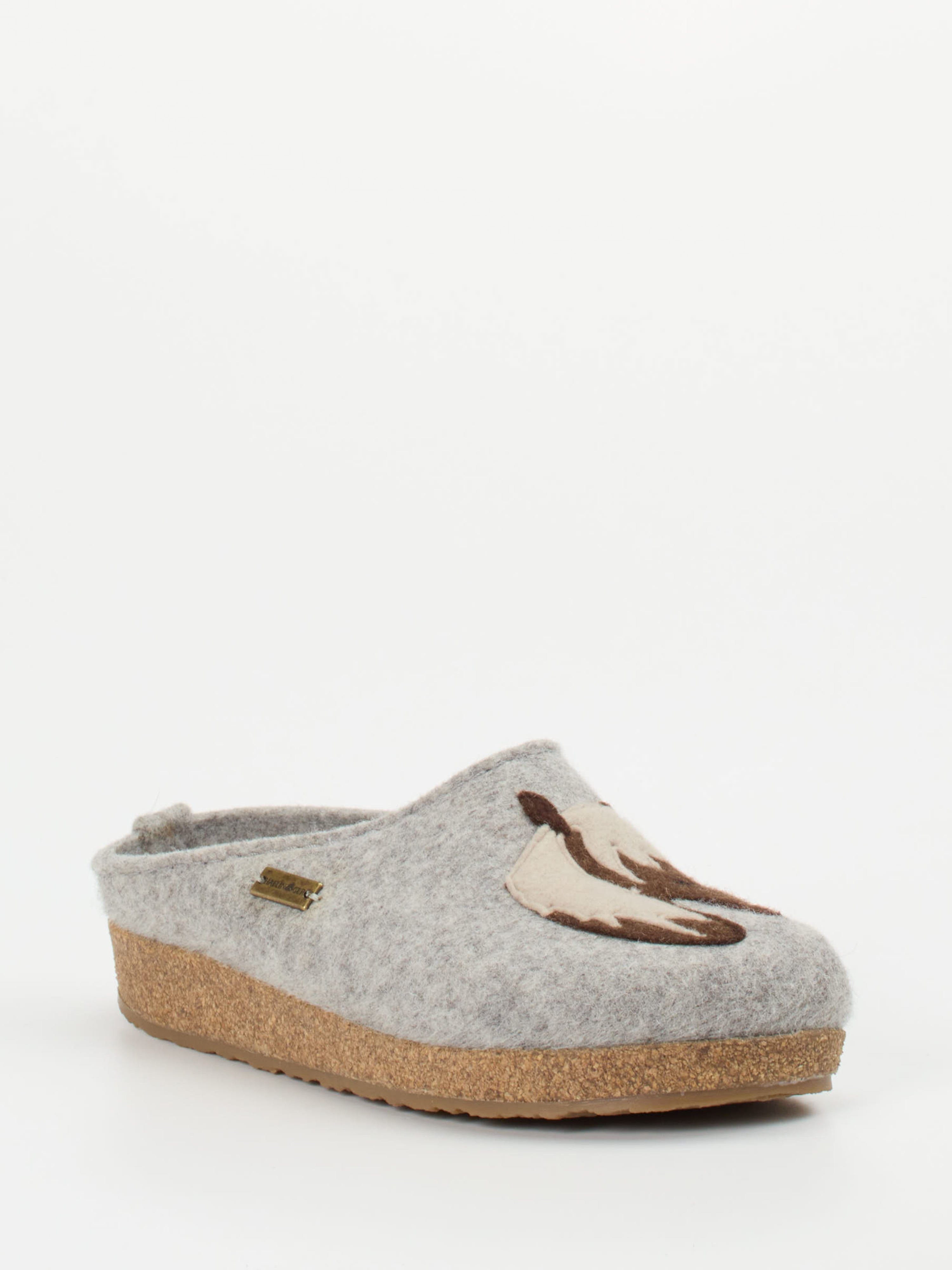 Hausschuh grau 7163499001306