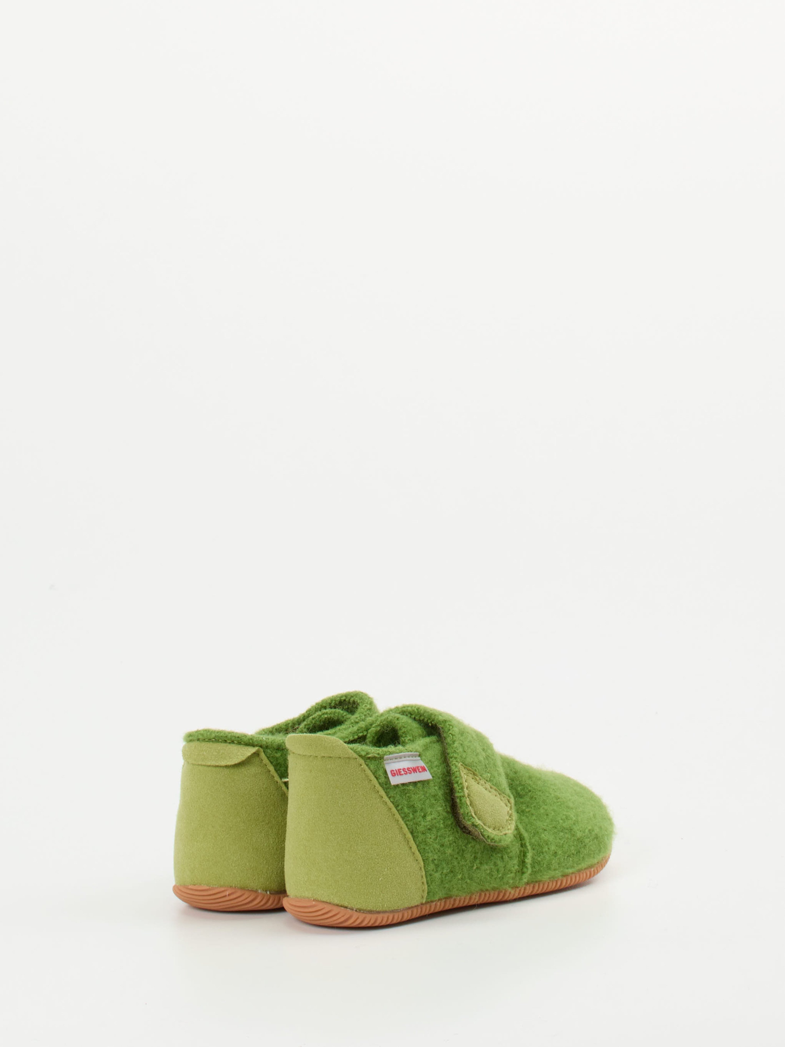 Hausschuh Klett hoch Wa-Fu grün 7672659000103