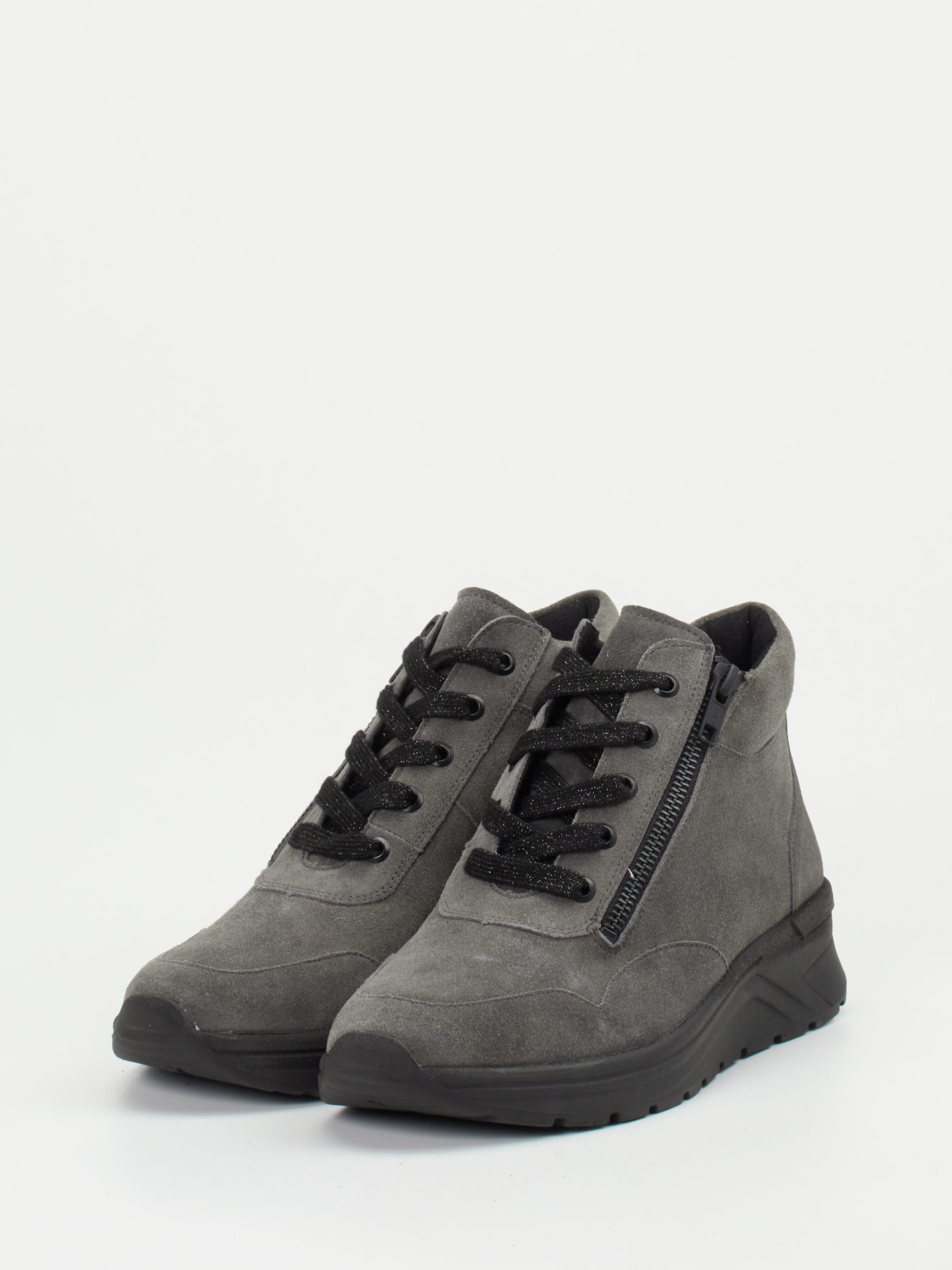 Schnürstiefelette grau 2751429004402