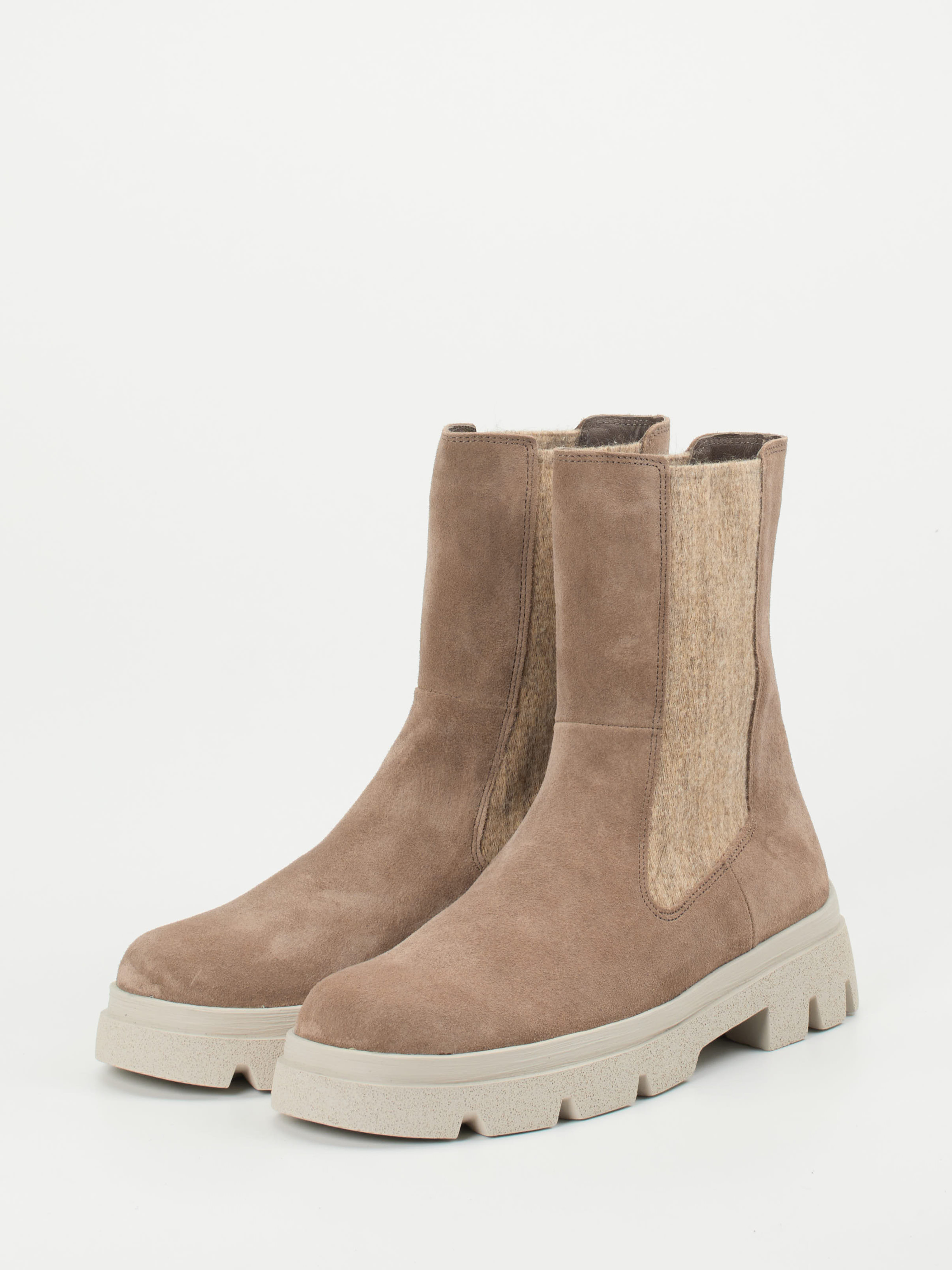 Schnürstiefelette beige 2756359000502