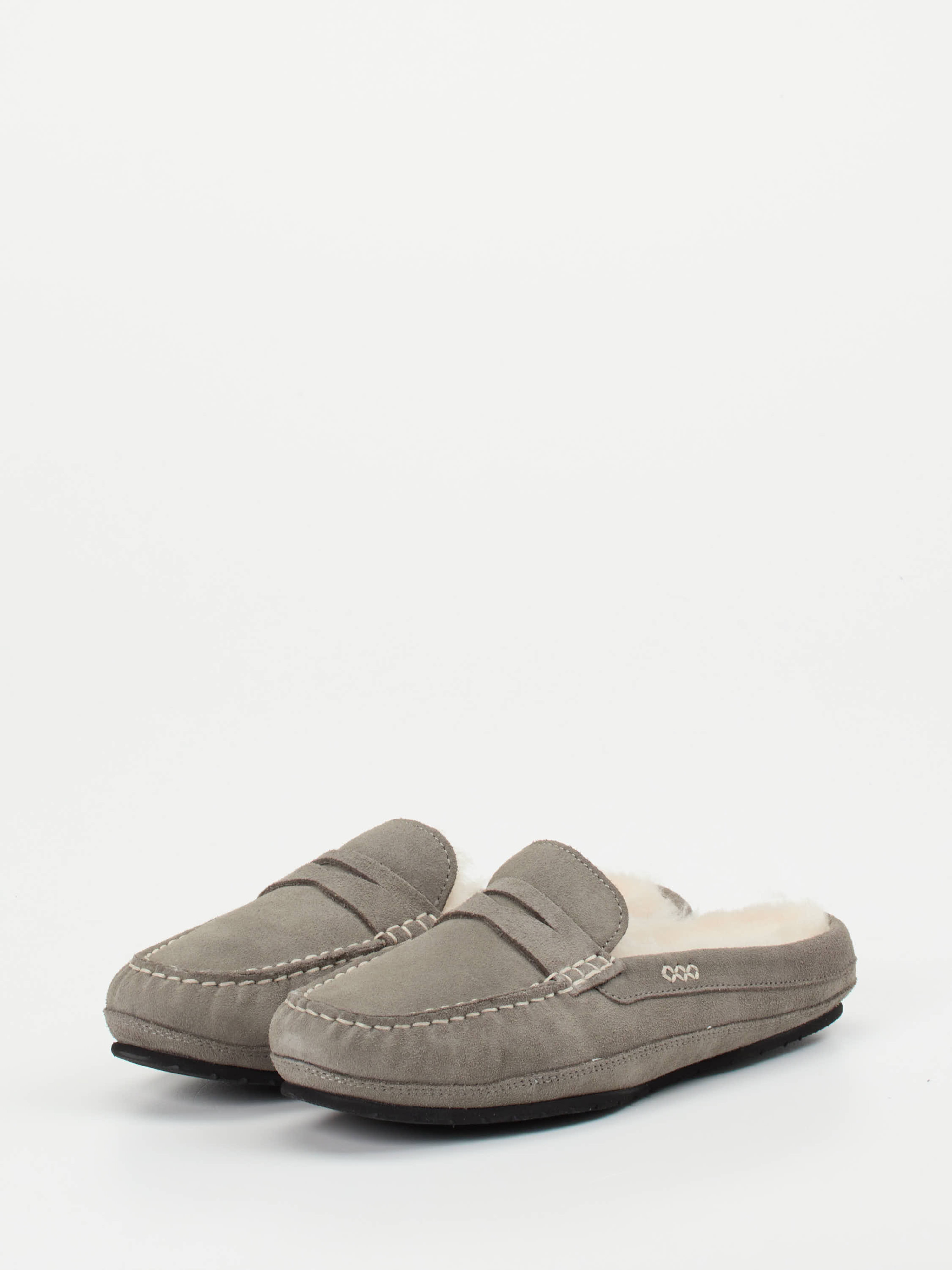 Hausschuh grau 7163459002802