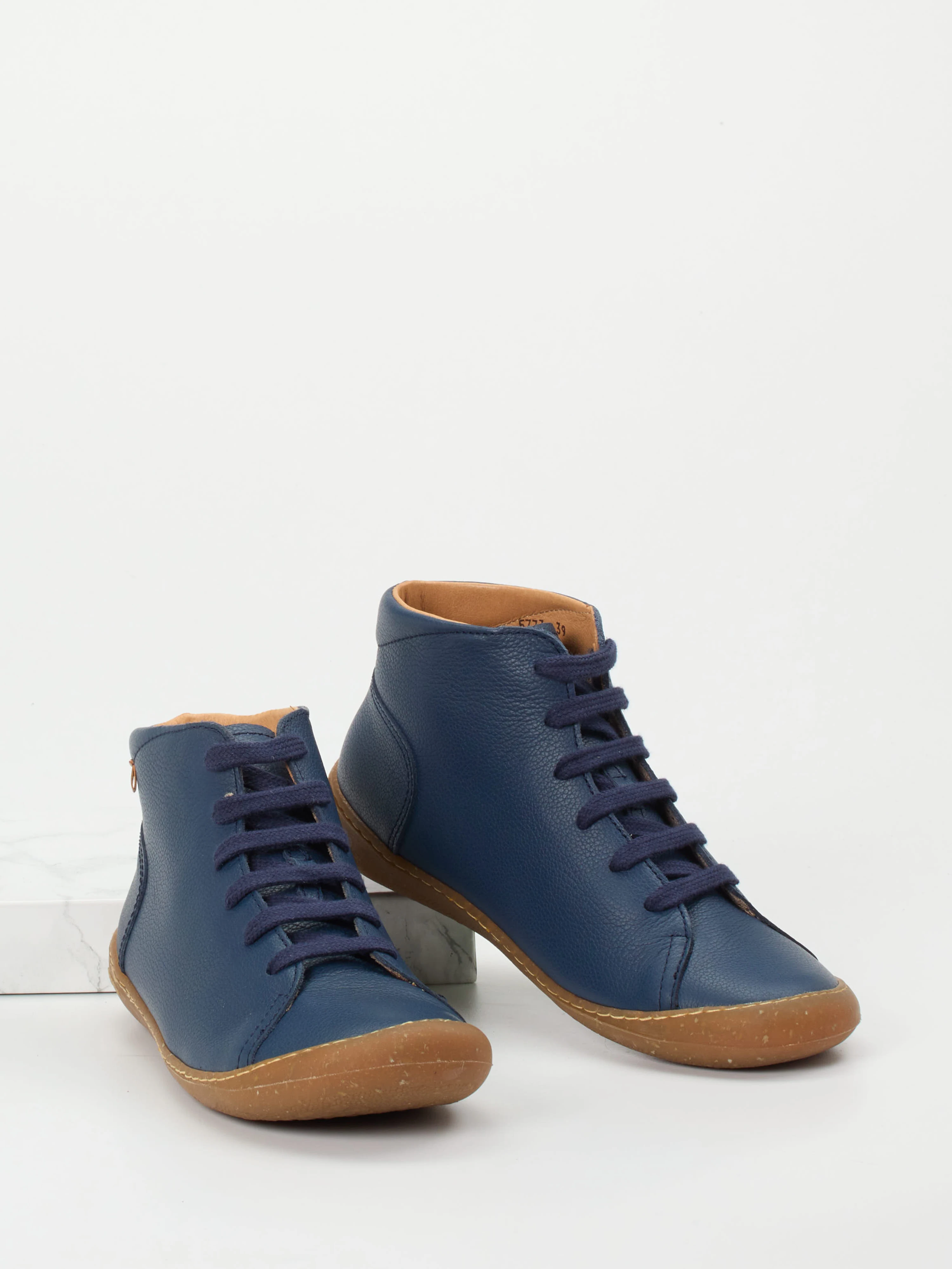 Schnürstiefelette PAWIKAN blau 1701109005804