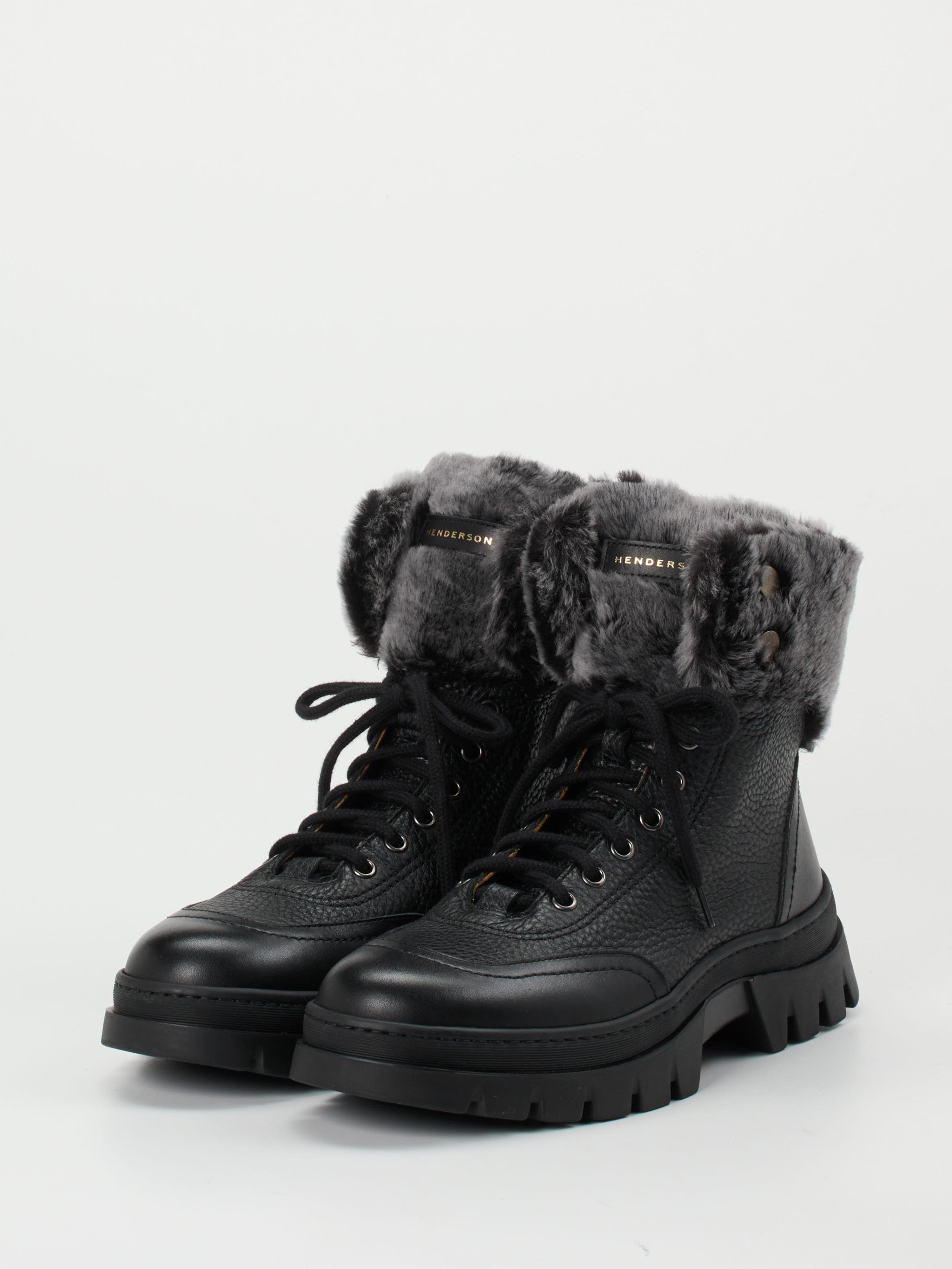 Schnürstiefelette Arina schwarz 1725009008402