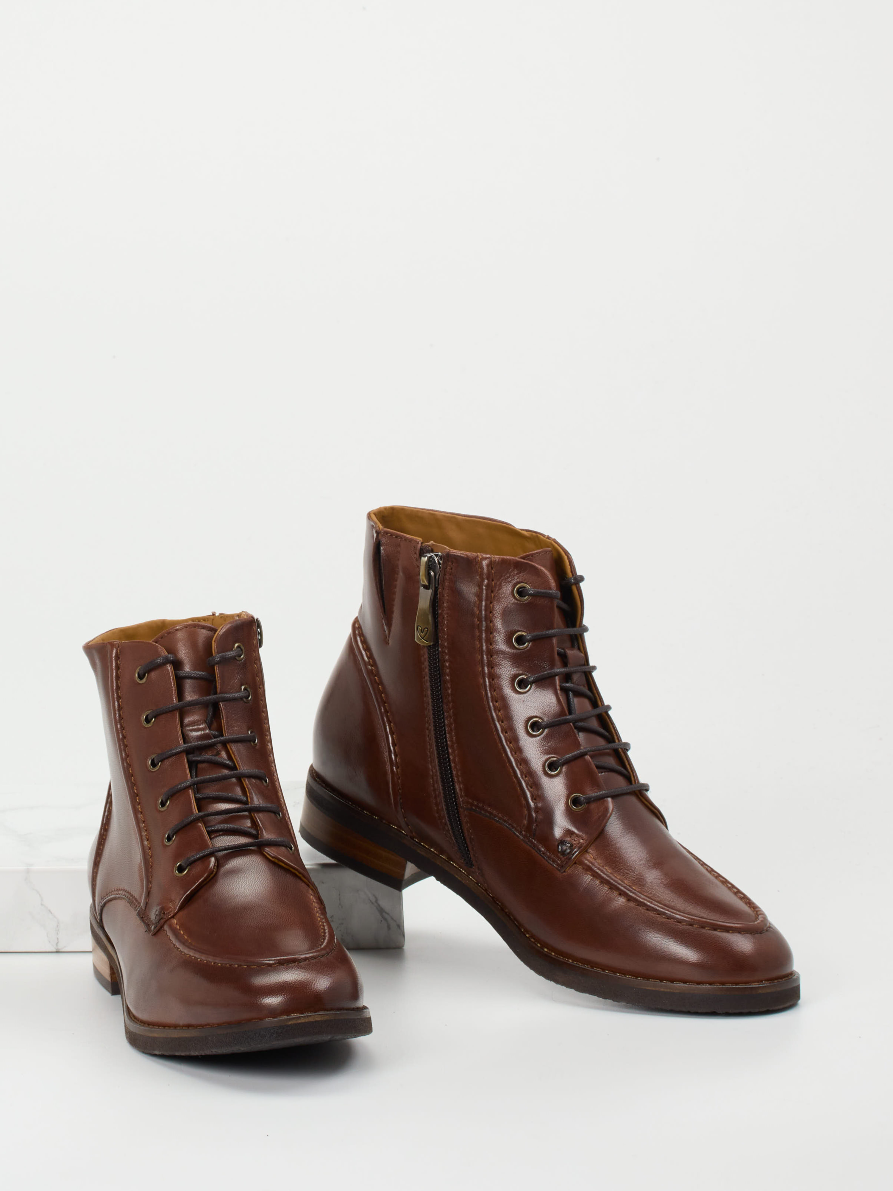 Schnürstiefelette braun 1703209001204