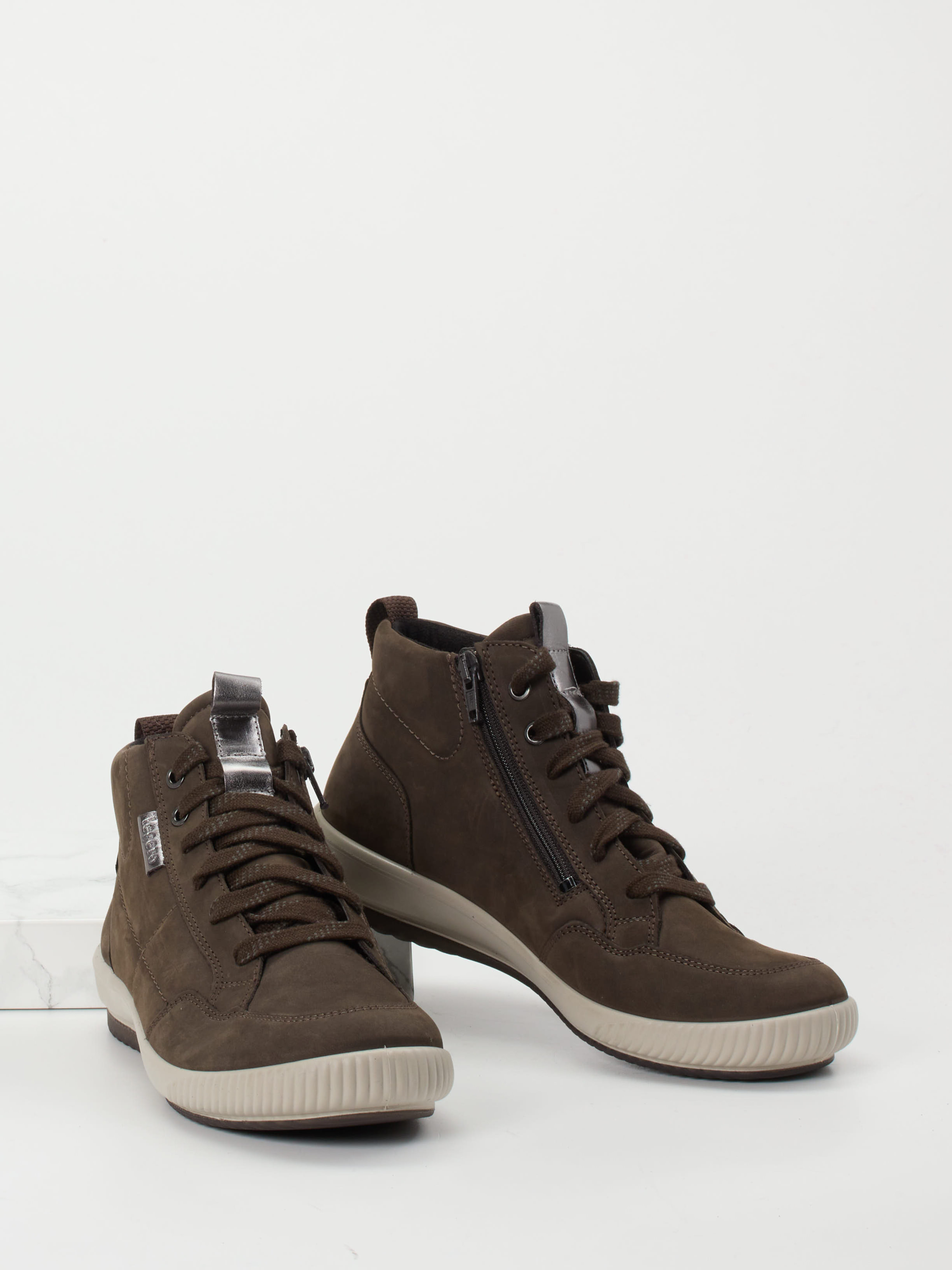 Schnürstiefelette grau 1701402000304