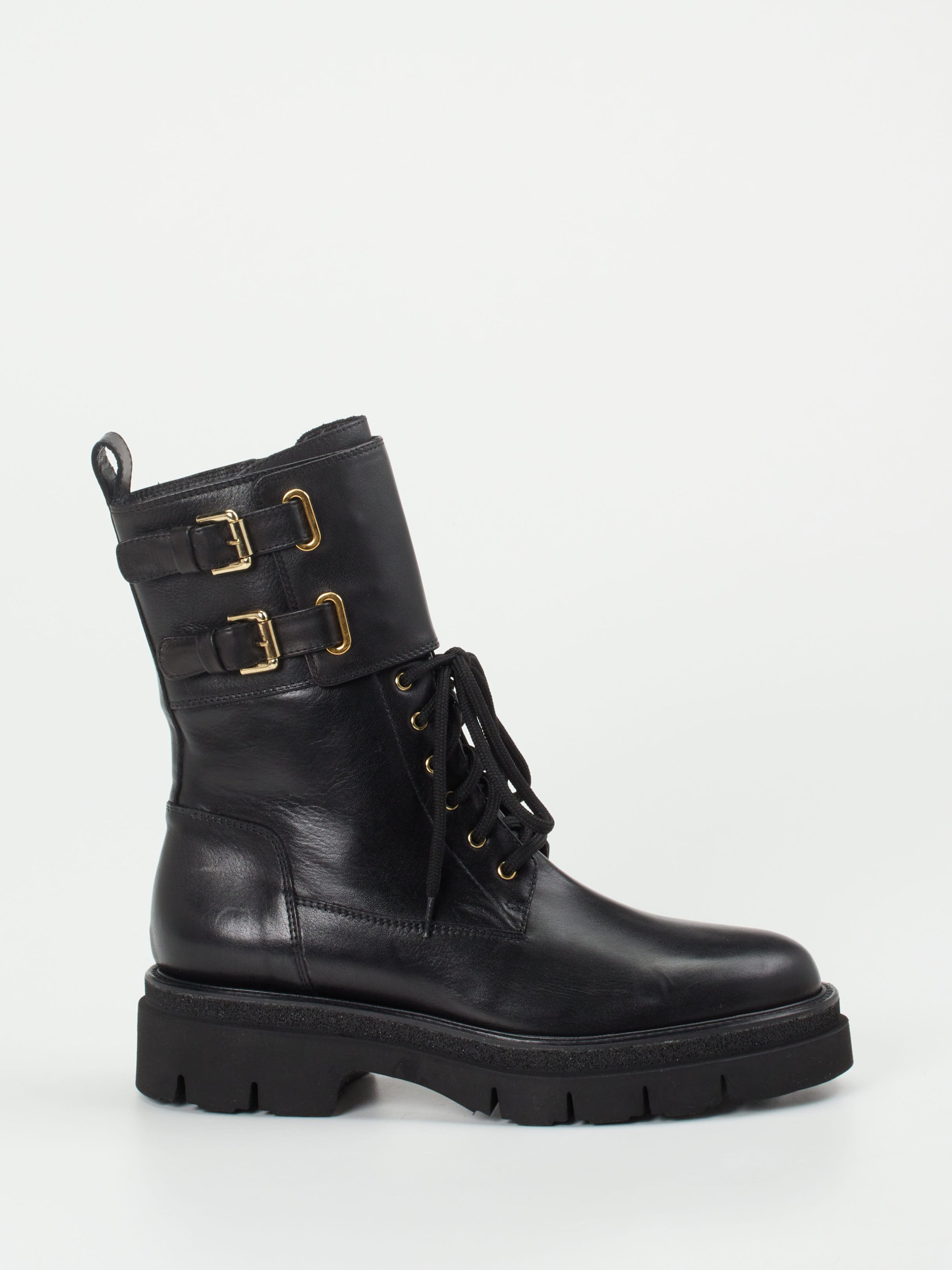 Schnürstiefelette schwarz 1743009002701