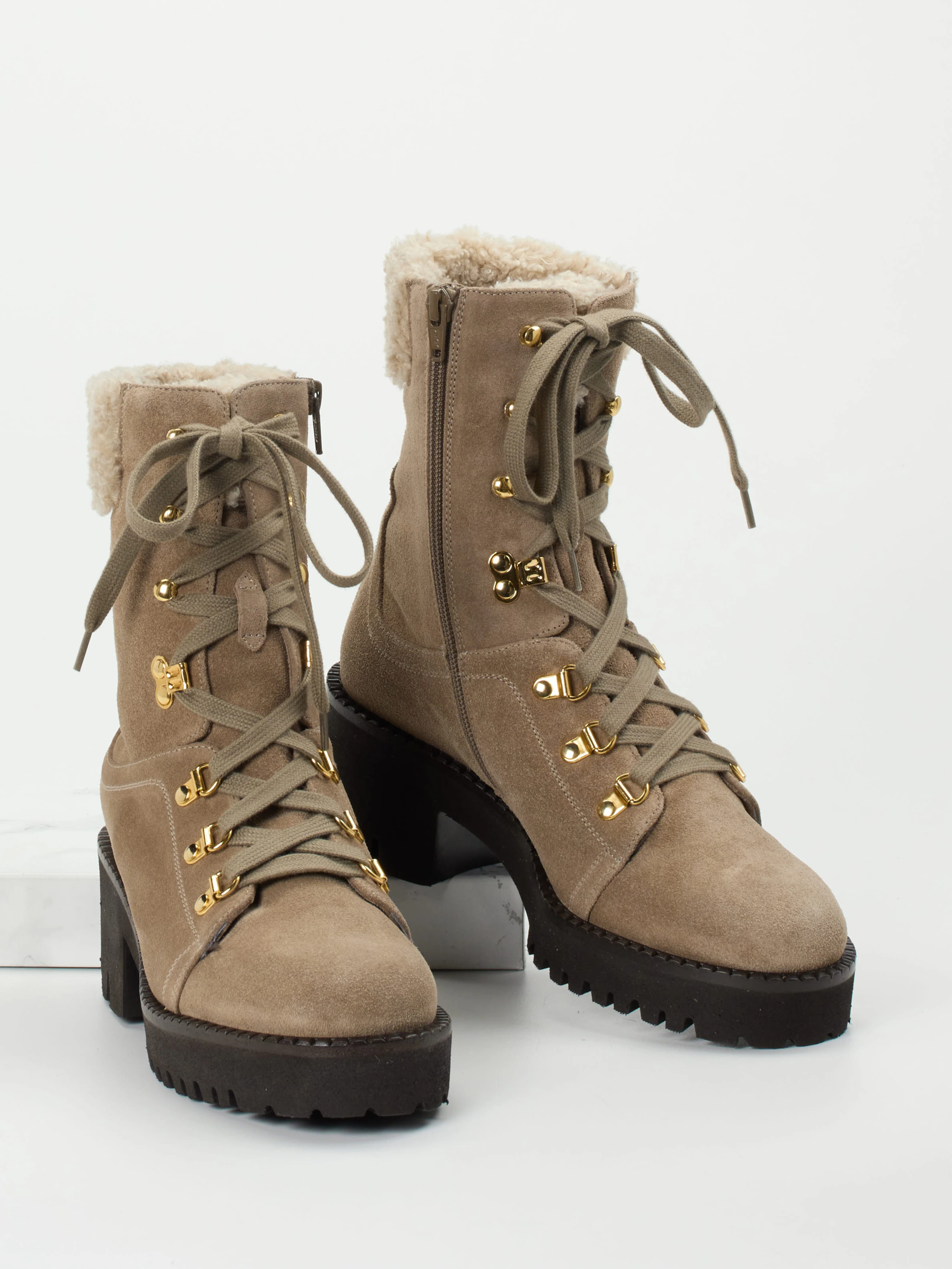 Schnürstiefelette braun 1829249000104