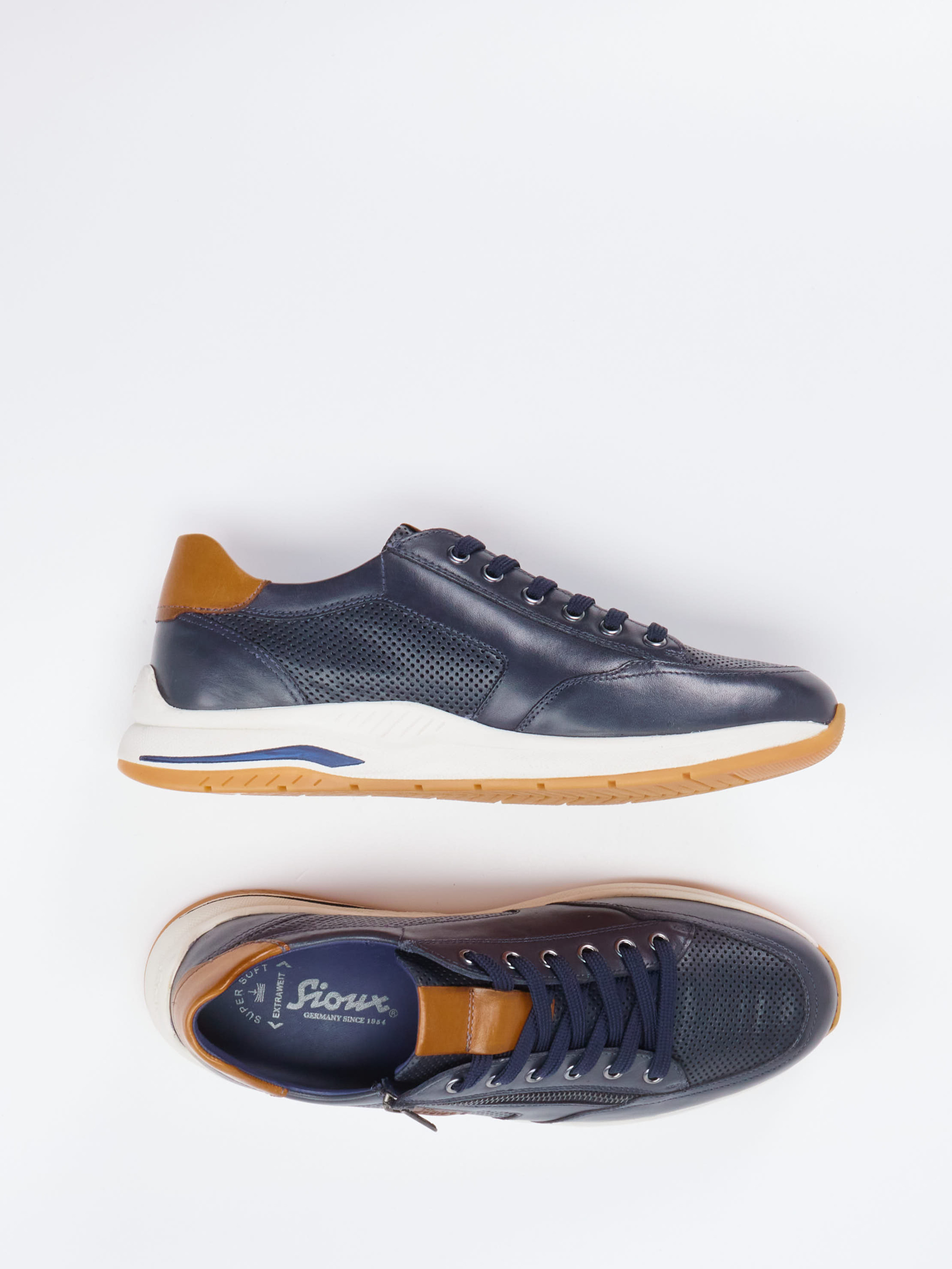 Schnürschuh blau 4651109005004