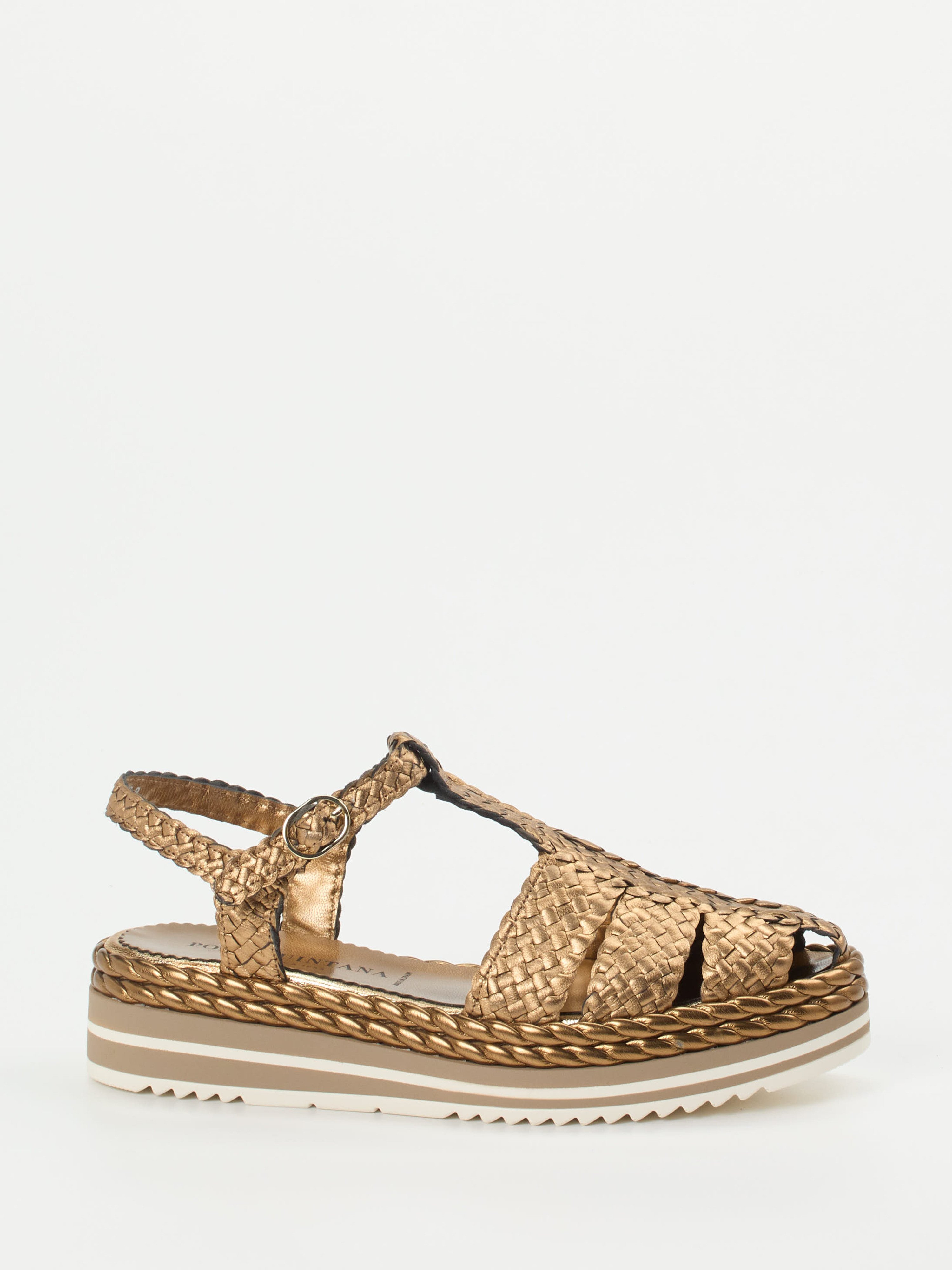 Plateau-Sandalette braun 1323239000101
