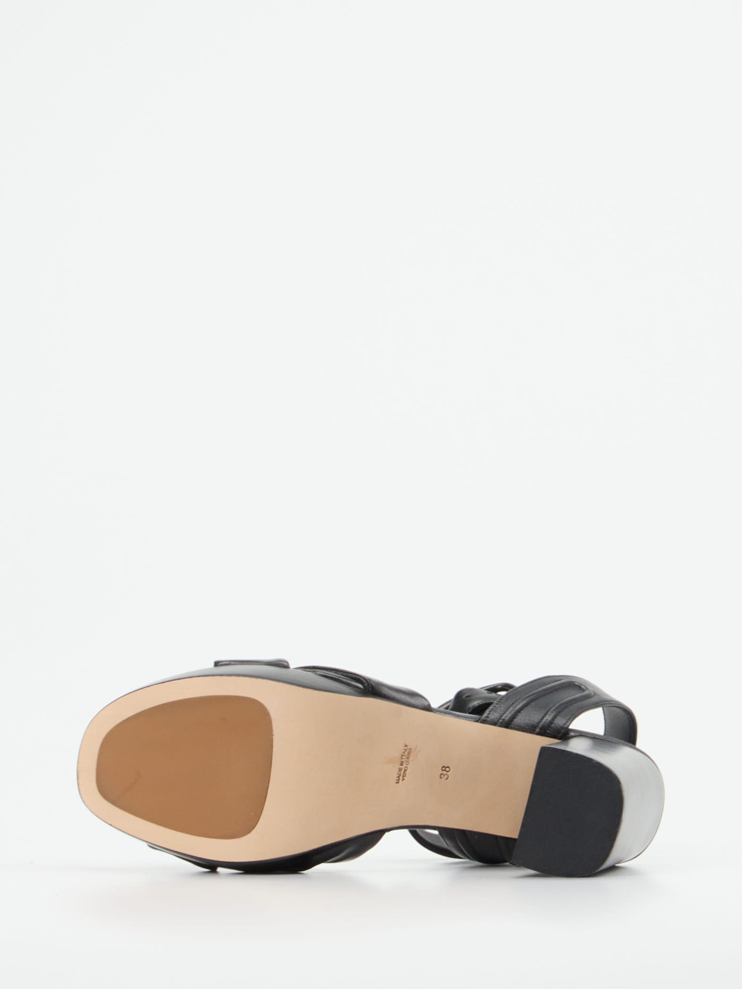 Plateau-Sandalette schwarz 1248009005905