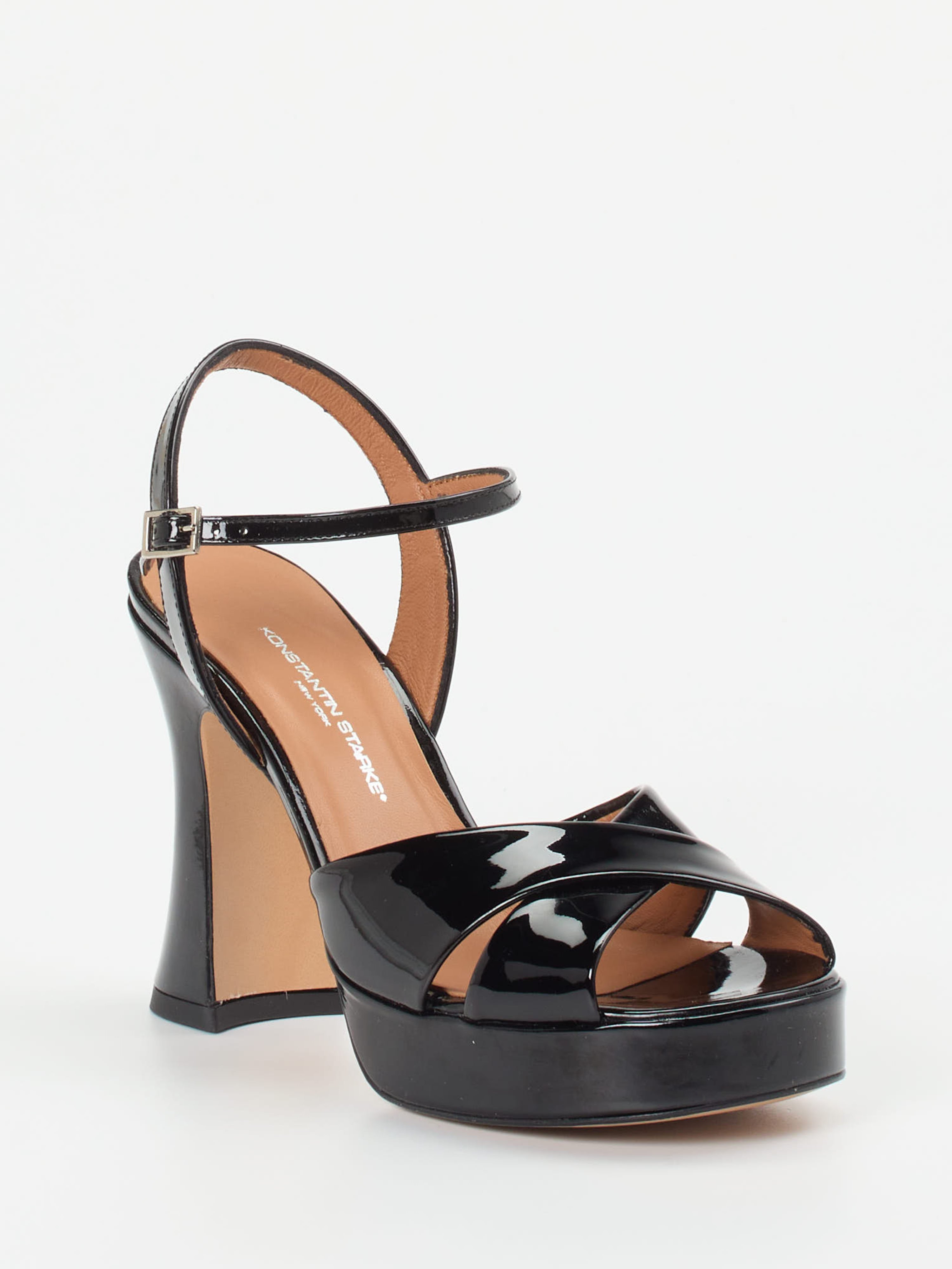 Plateau-Sandalette schwarz 1248009006106