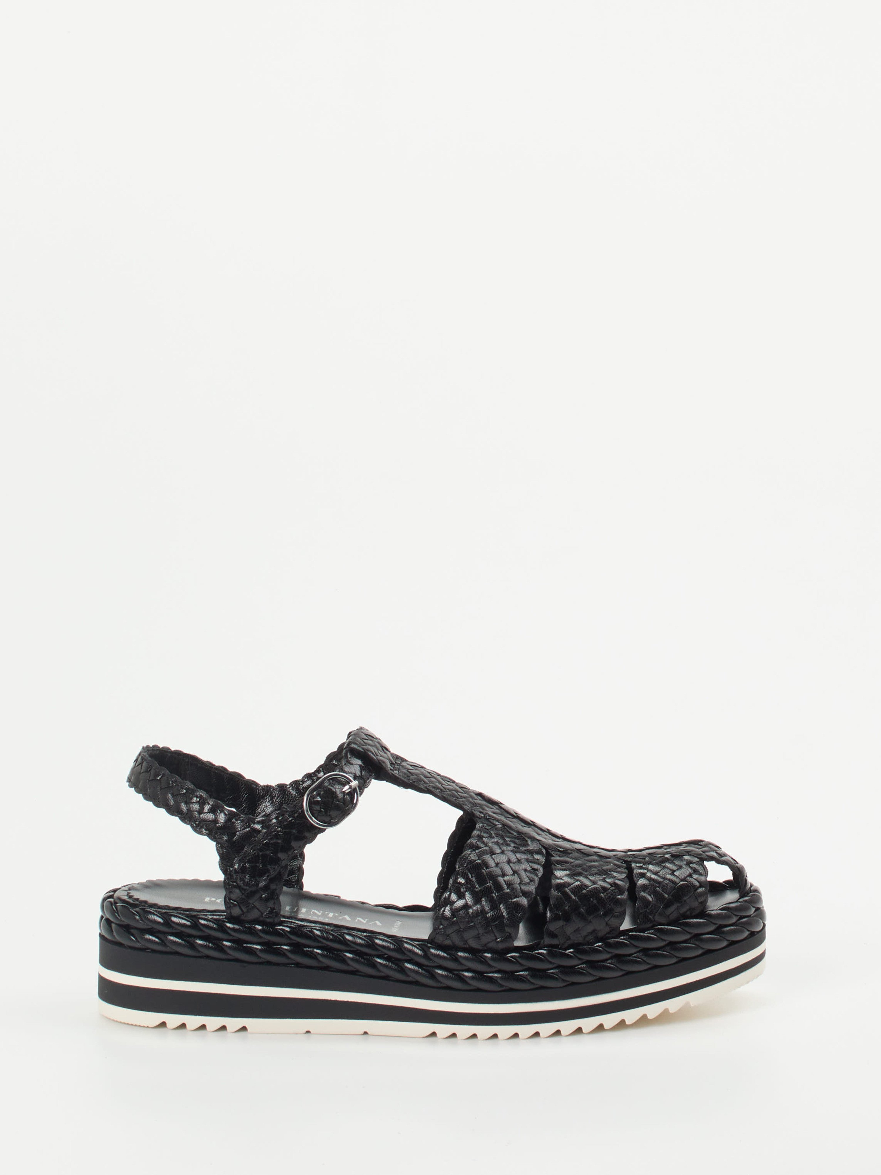 Plateau-Sandalette schwarz 1323009000101
