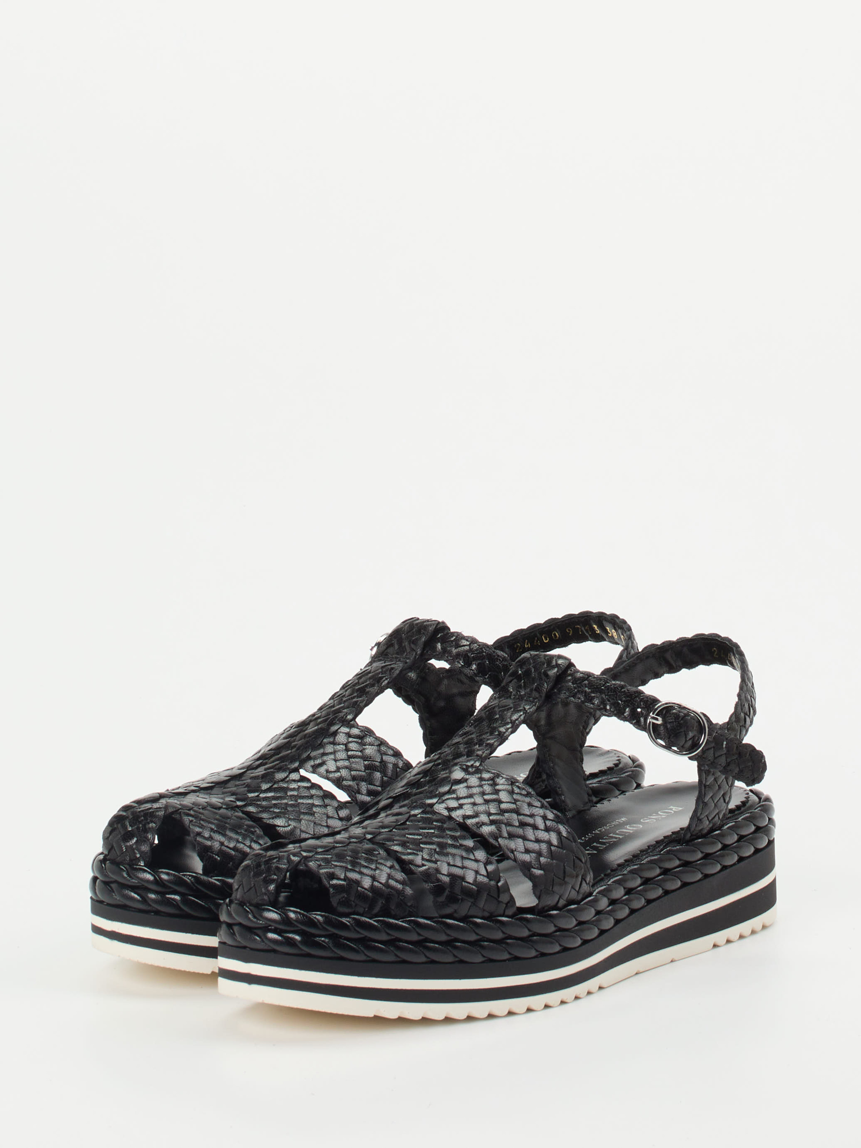 Plateau-Sandalette schwarz 1323009000102